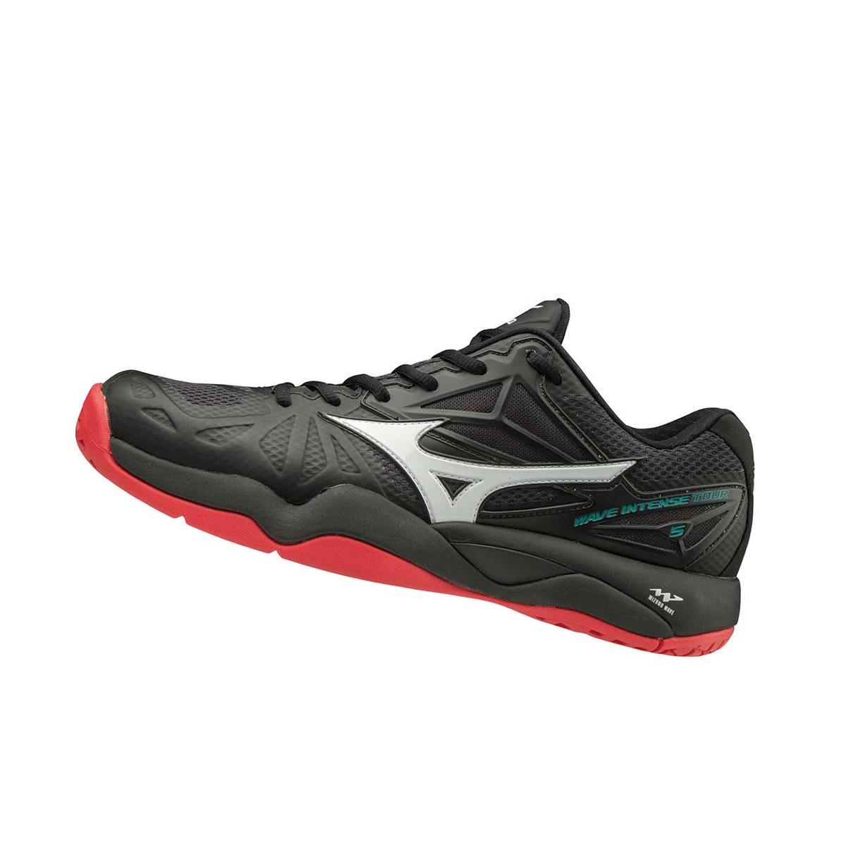 Black/White/Pink Mizuno Wave Intense Tour 5 Ac Women\'s Tennis Shoes | 287-LUXFPJ