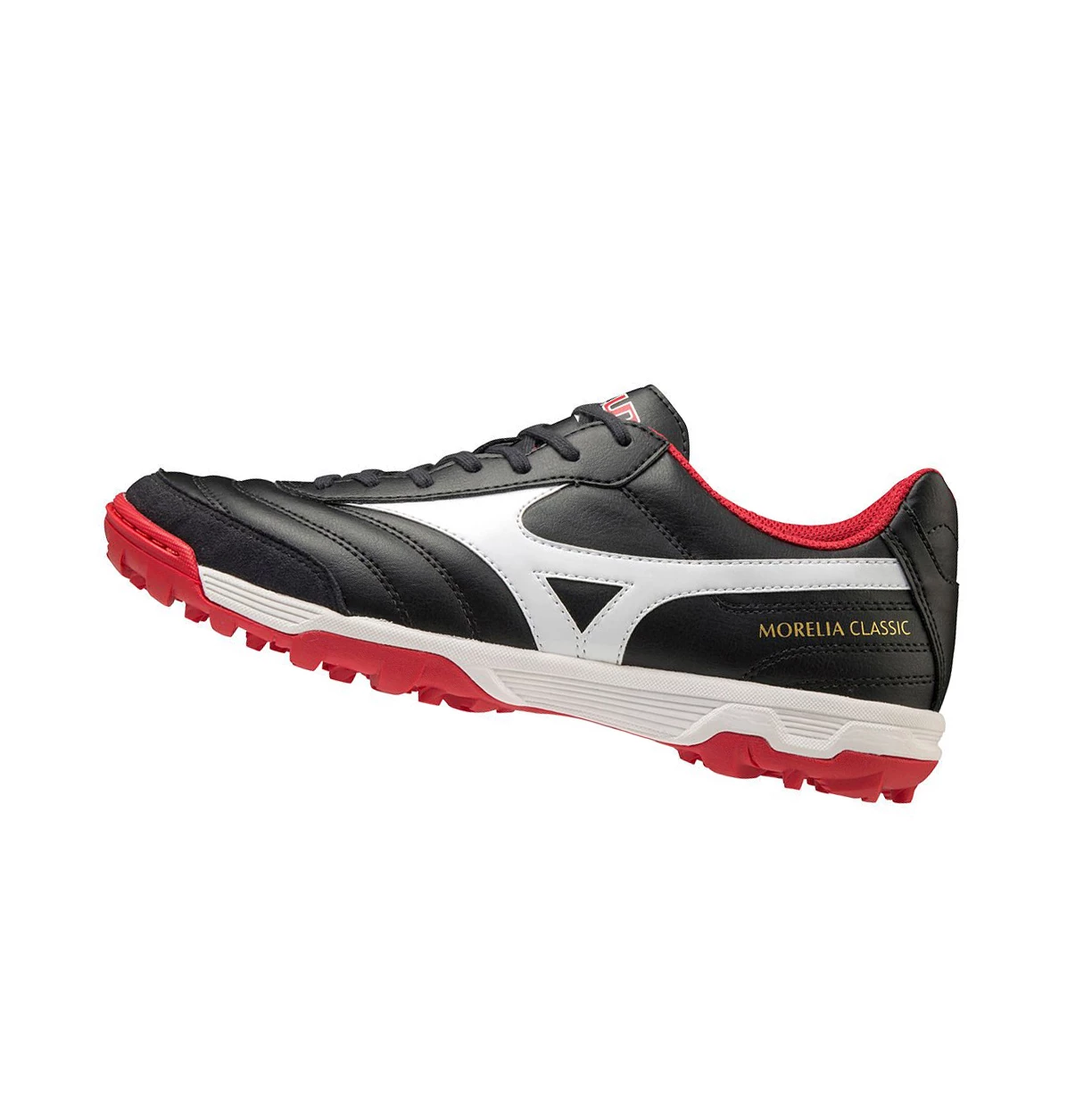 Black/White/Red Mizuno Morelia Sala Classic Tf Women\'s Football Shoes | 496-WQCZYG