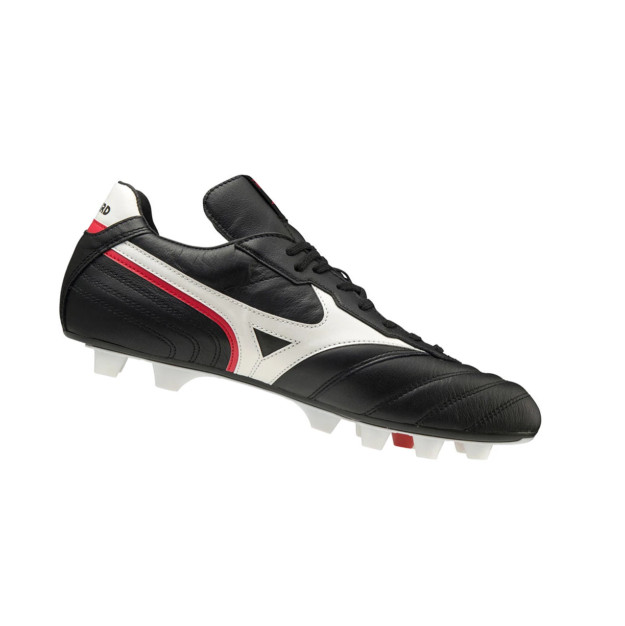 Black/White/Red Mizuno Morelia Zero Japan Men's Football Shoes | 792-AECQGL