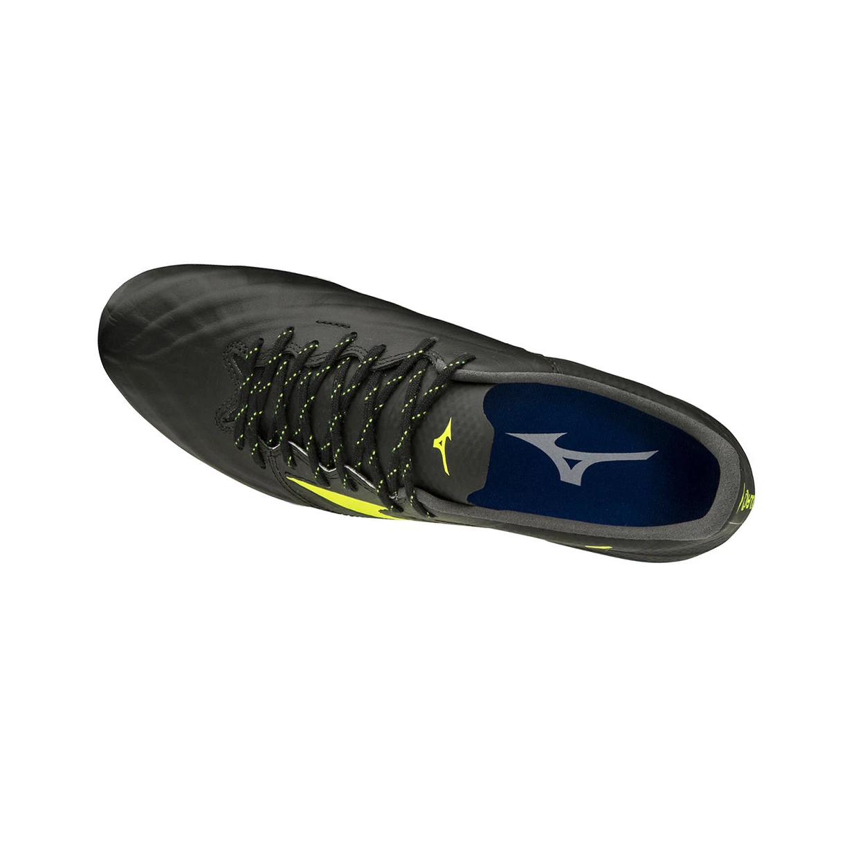 Black/Yellow Mizuno Rebula 3 Elite Men's Football Shoes | 623-WPEKVS