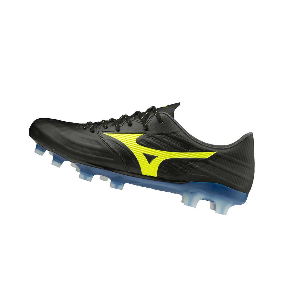 Black/Yellow Mizuno Rebula 3 Elite Men\'s Football Shoes | 623-WPEKVS