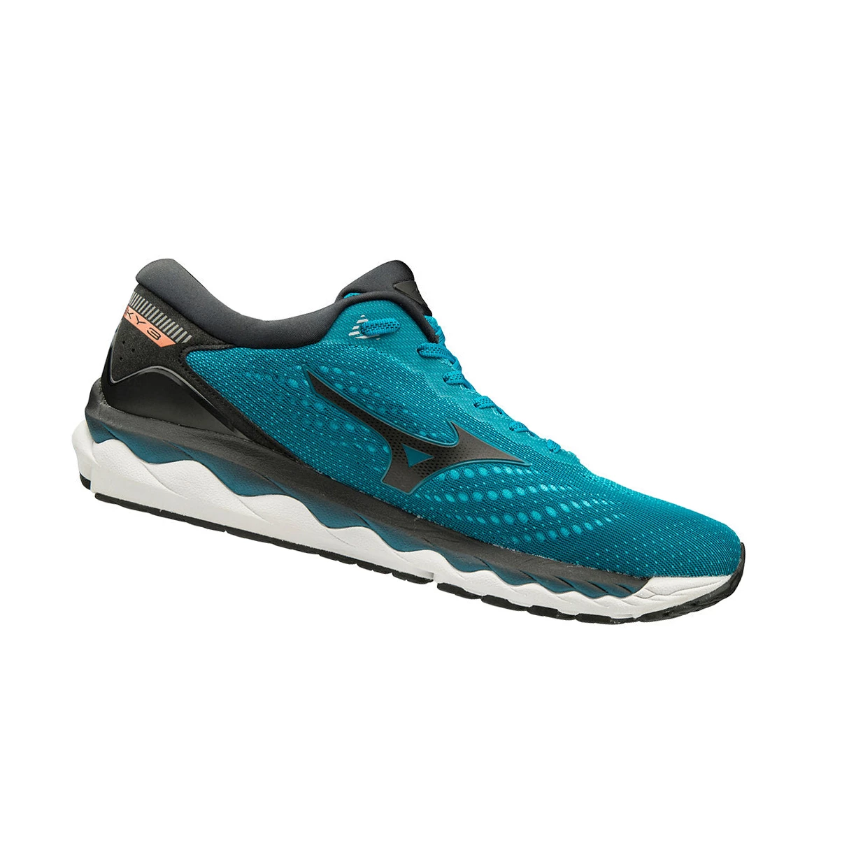 Blue/Black Mizuno Wave Sky 3 Men's Running Shoes | 473-OCMUQH