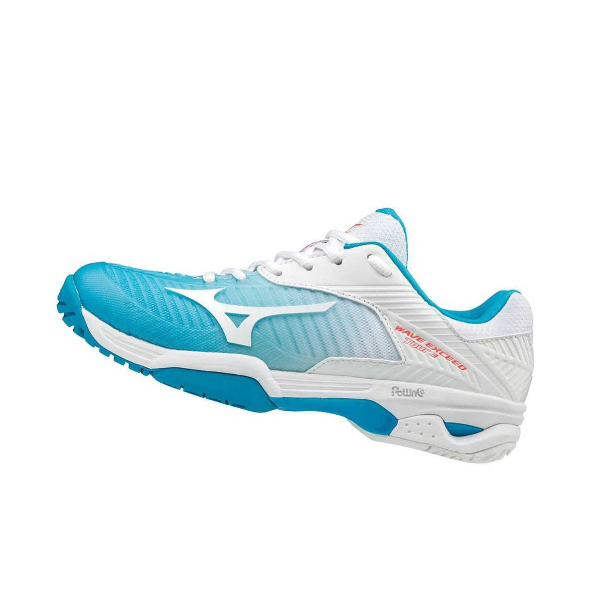 Blue/Coral Mizuno Wave Exceed Tour 3 Ac Women\'s Tennis Shoes | 487-AEBYUL