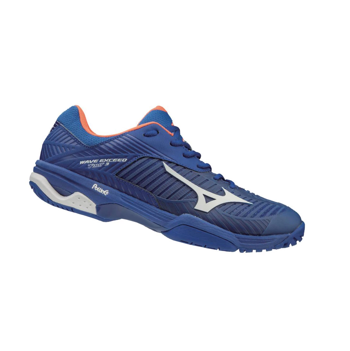 Blue Mizuno Wave Exceed Tour 3 Ac Men's Tennis Shoes | 124-MPWTDF