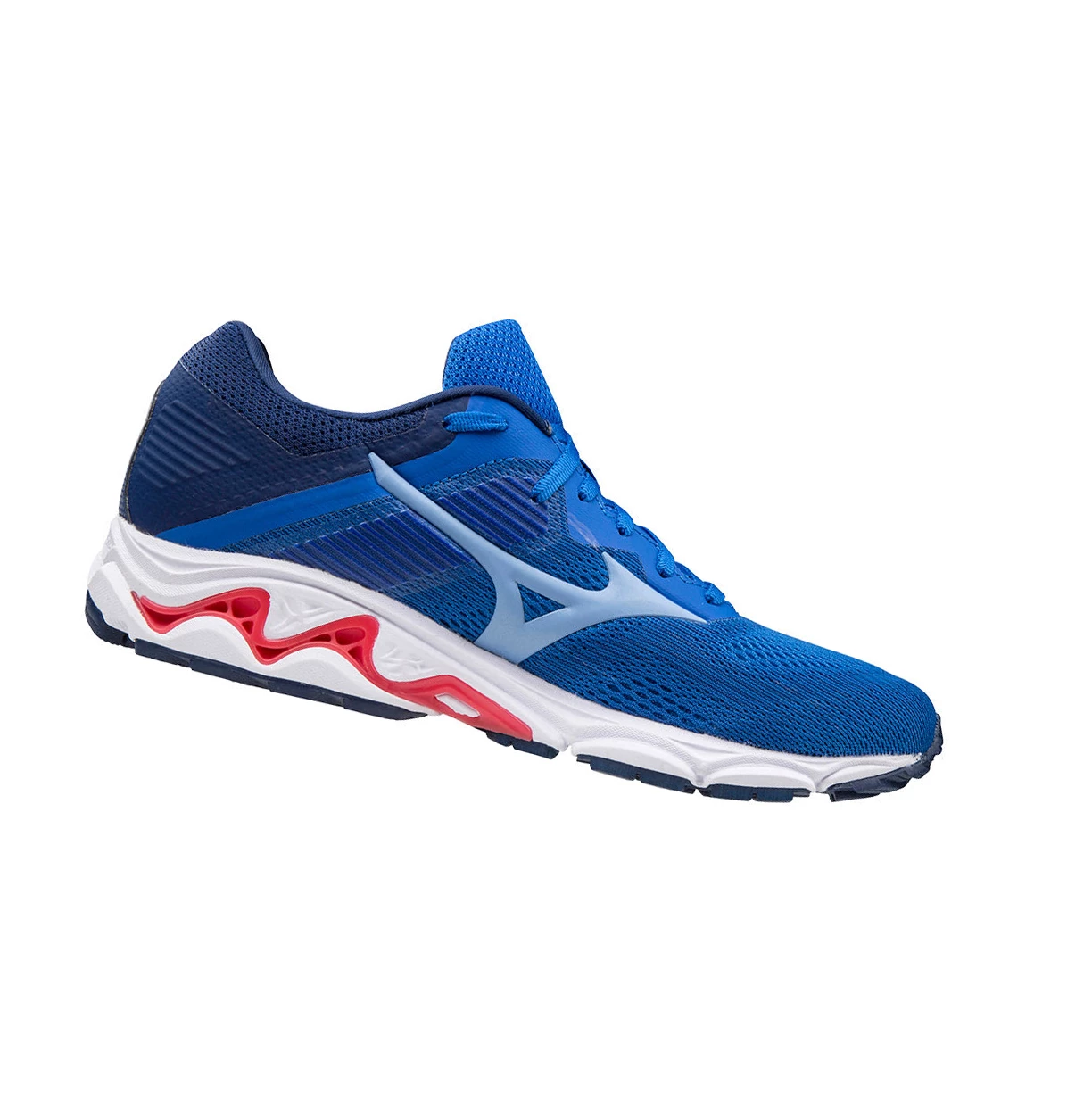 Blue Mizuno Wave Inspire 16 Women's Running Shoes | 297-DZQFES