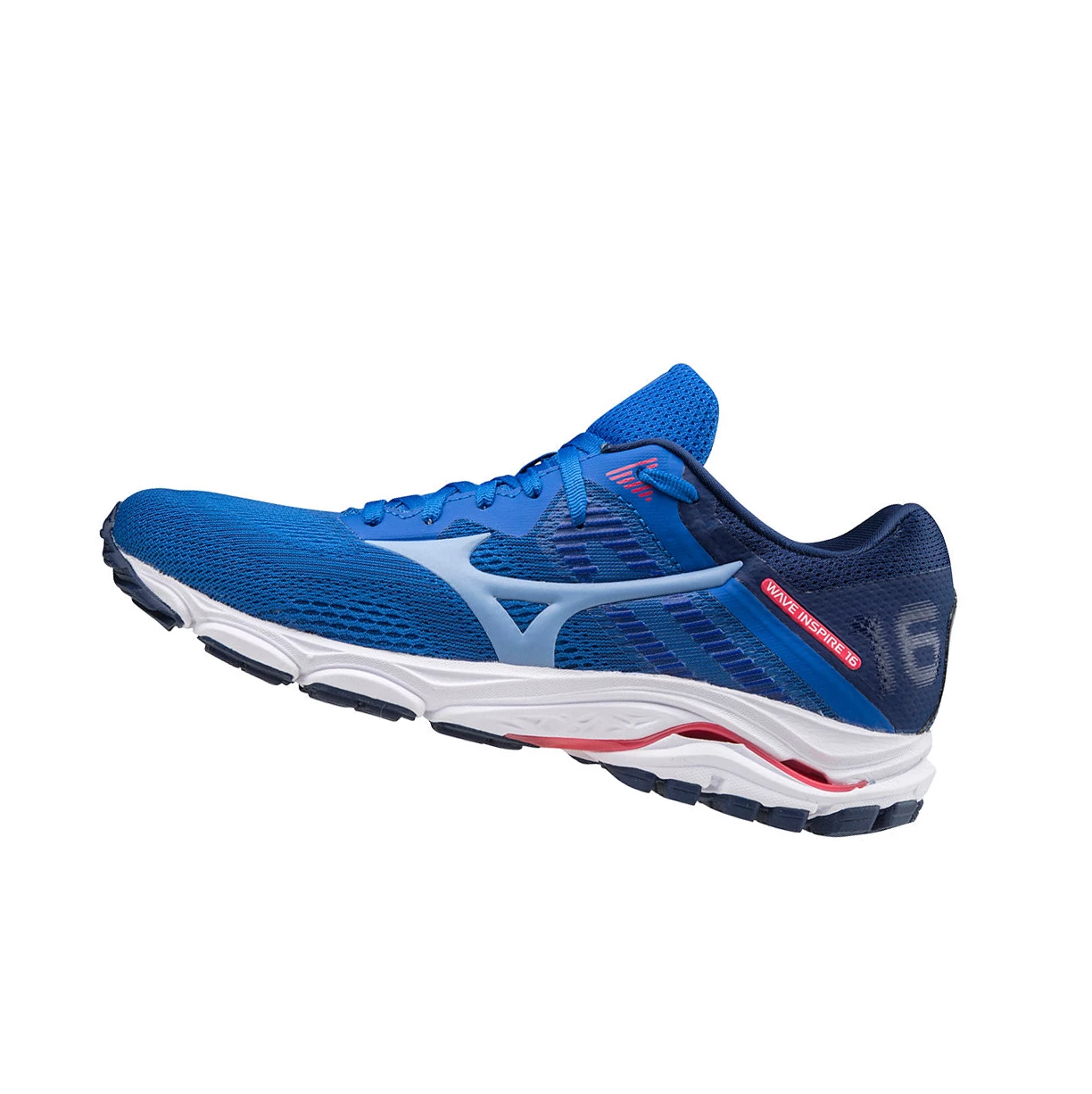 Blue Mizuno Wave Inspire 16 Women\'s Running Shoes | 297-DZQFES