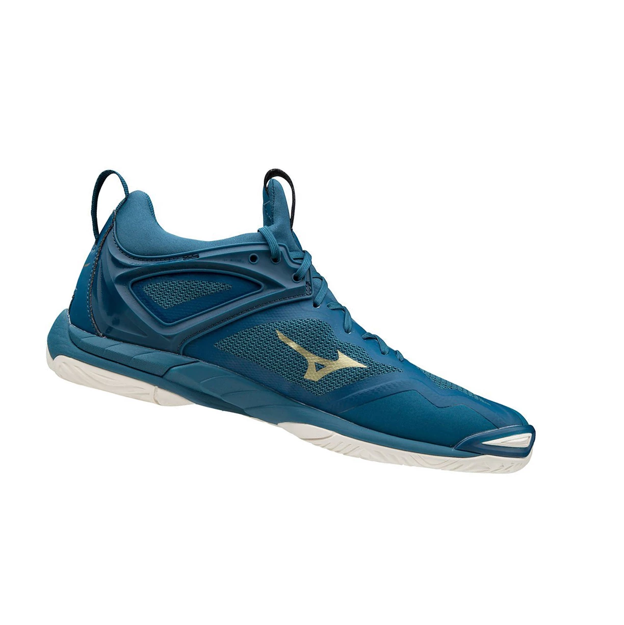 Blue Mizuno Wave Mirage 3 Women's Handball Shoes | 495-HVRNKT