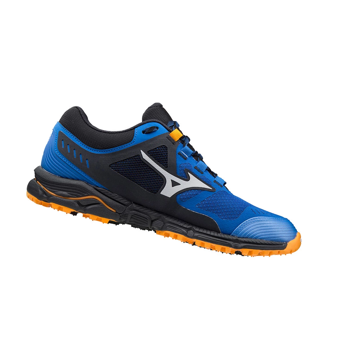 Blue/ Orange Mizuno Wave Daichi 5 Men's Trail Running Shoes | 481-OZVBSJ