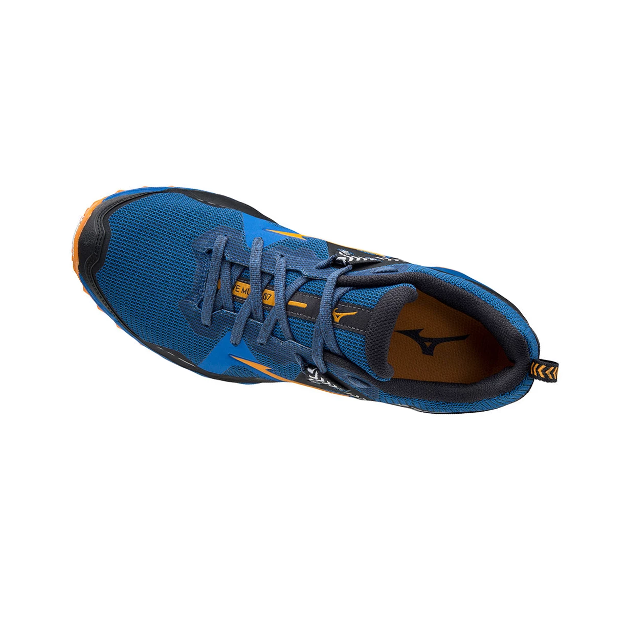 Blue/Orange Mizuno Wave Mujin 7 Men's Trail Running Shoes | 015-JSDIBA