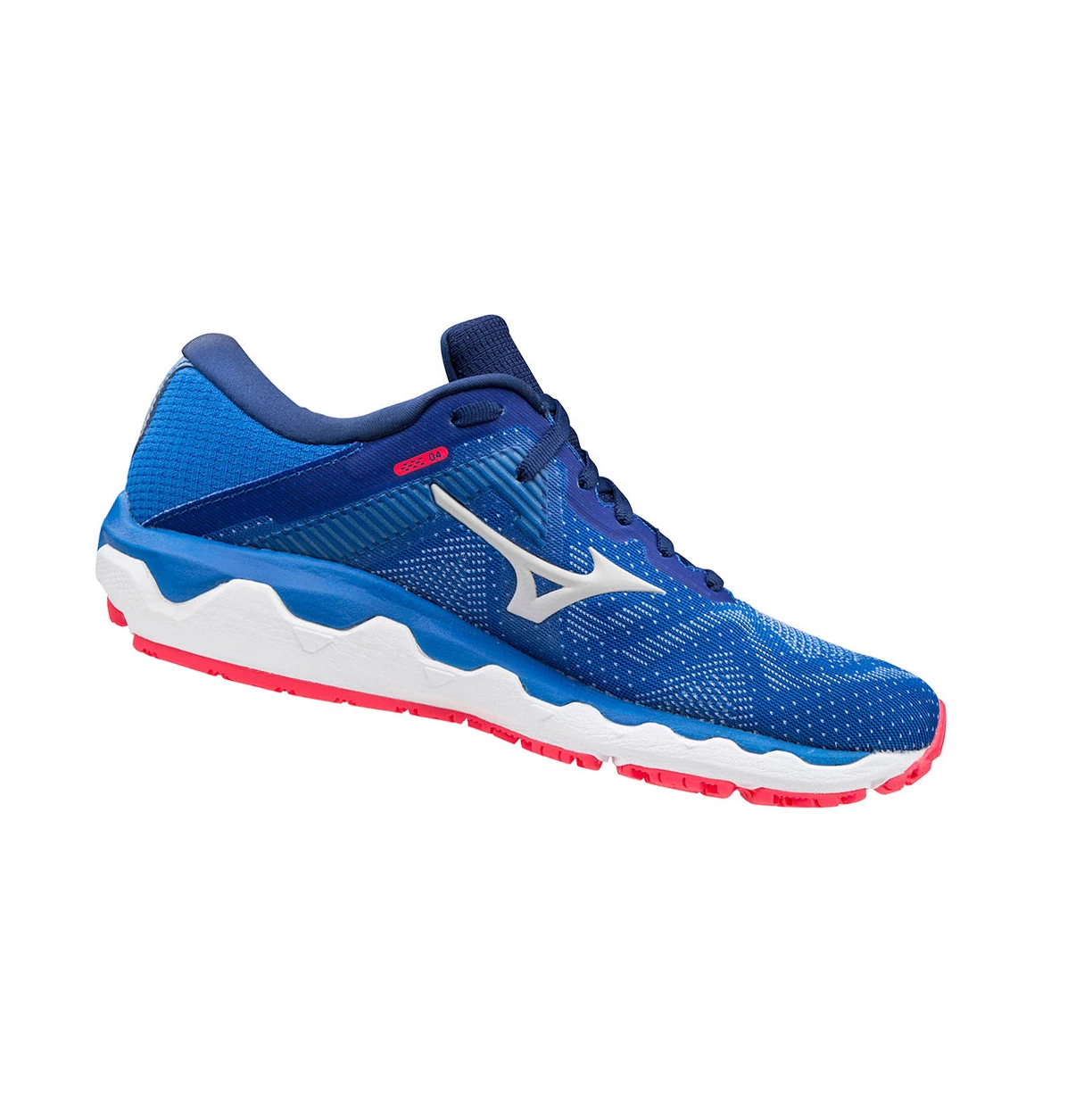 Blue/ Pink Mizuno Wave Horizon 4 Women's Running Shoes | 983-WIBCLF