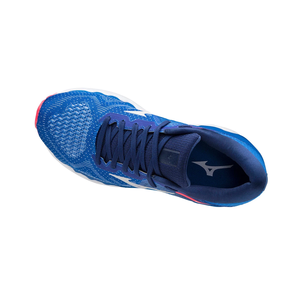 Blue/ Pink Mizuno Wave Horizon 4 Women's Running Shoes | 983-WIBCLF