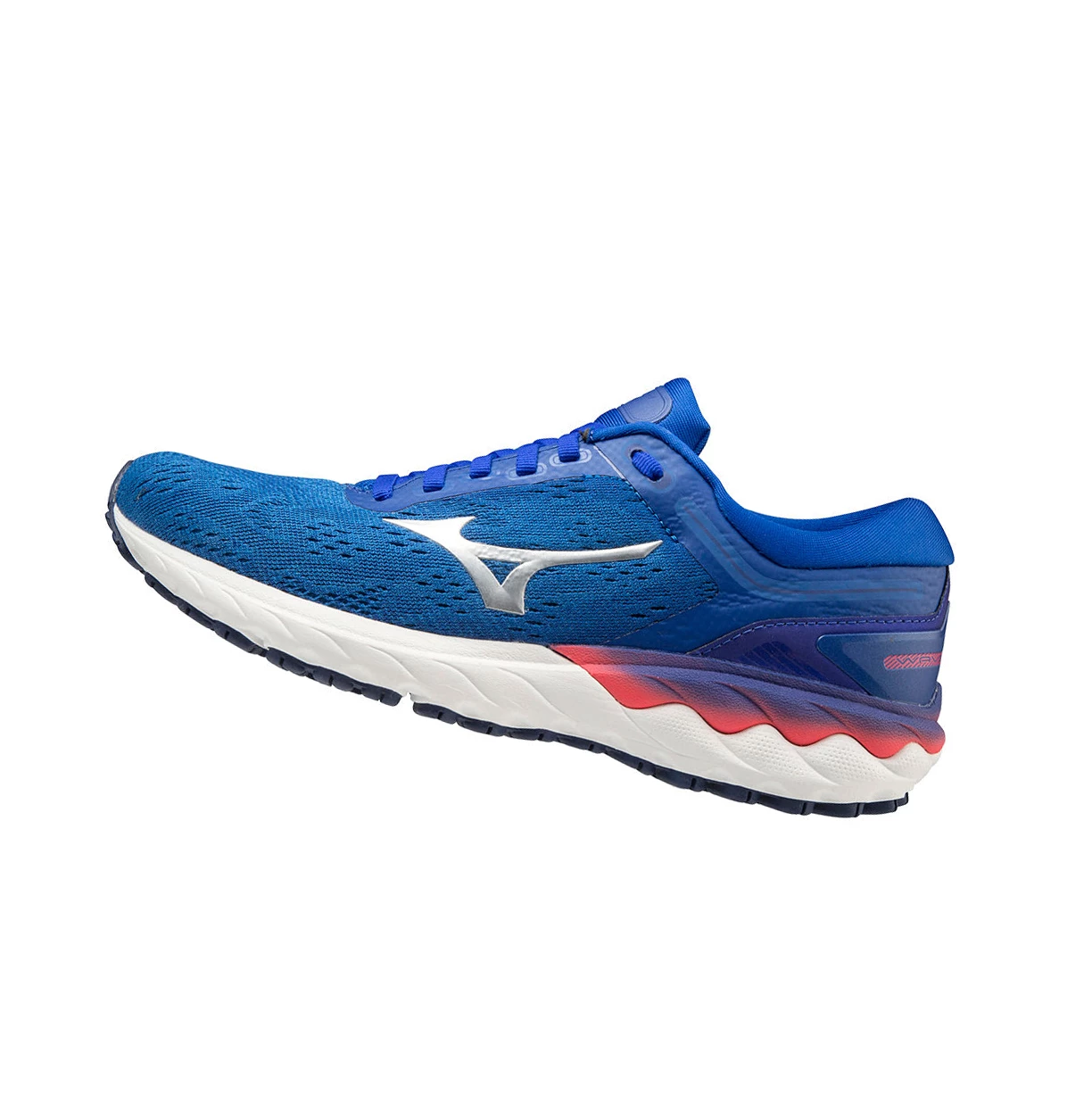 Blue/ Pink Mizuno Wave Skyrise Women\'s Running Shoes | 548-BEYPHA