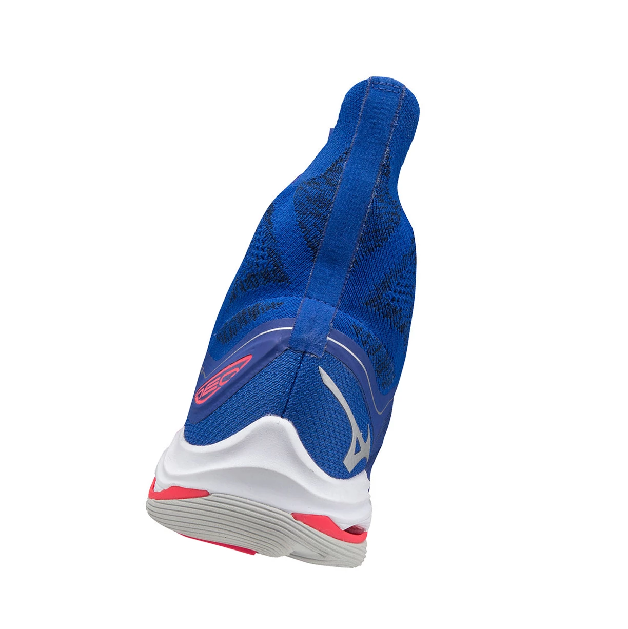 Blue/Pink Silver Mizuno Wave Lightning Neo Men's Volleyball Shoes | 201-OVSTFP