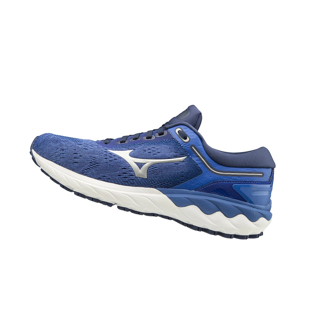 Blue/Silver Mizuno Wave Skyrise Women\'s Running Shoes | 109-TXQGFM