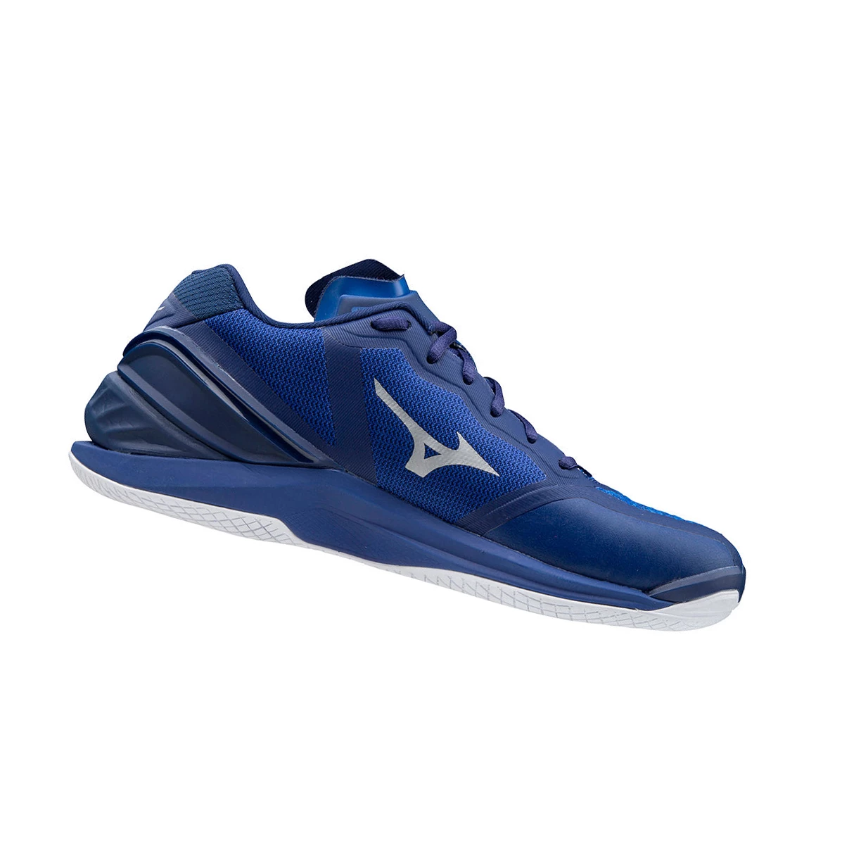 Blue/Silver/Pink Mizuno Wave Stealth Neo Men's Handball Shoes | 970-YGIVWT