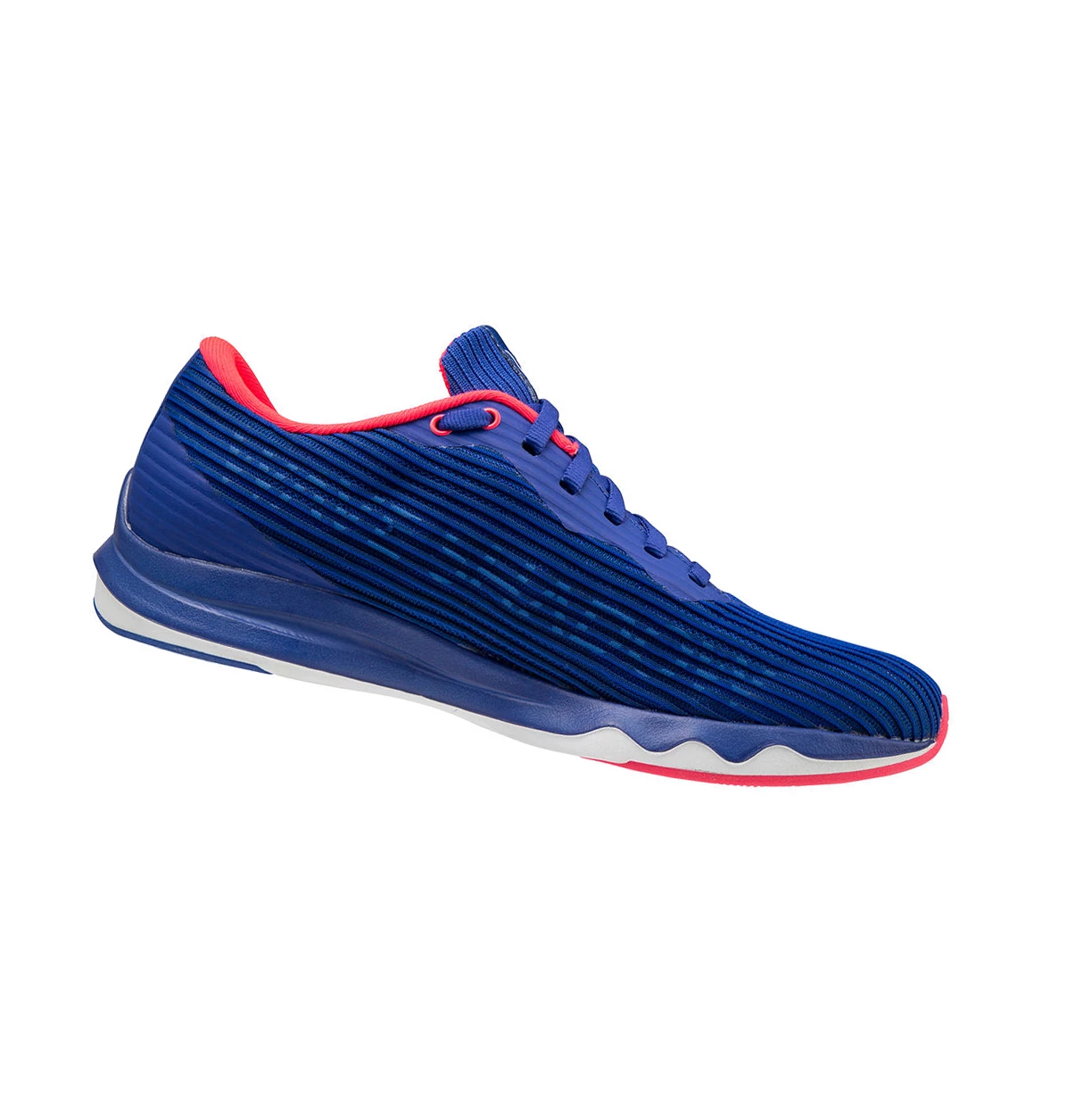 Blue/White/Pink Mizuno Wave Shadow 4 Women's Running Shoes | 825-UGTMVP