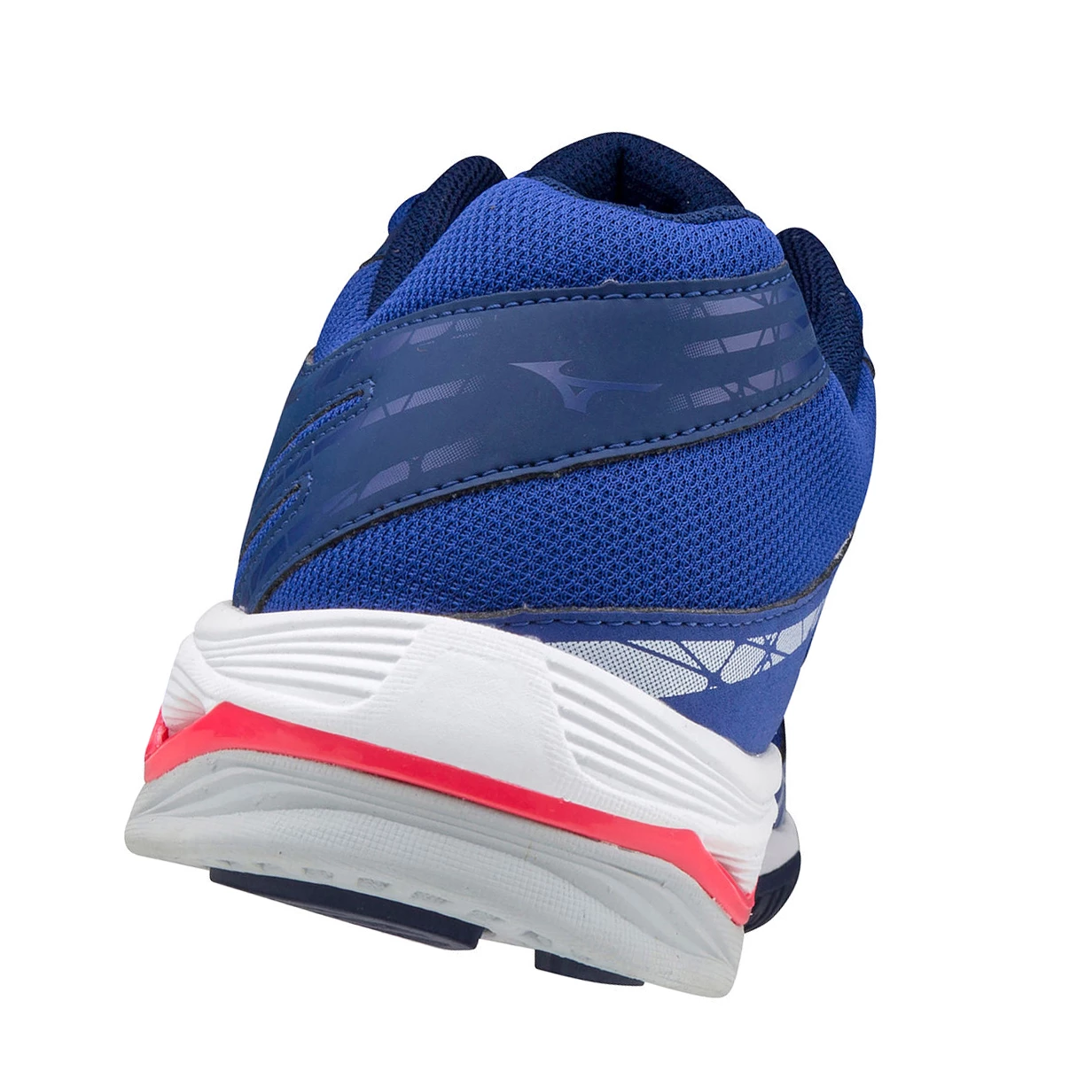 Blue/White/Pink Mizuno Wave Voltage Men's Volleyball Shoes | 478-FSTRXM