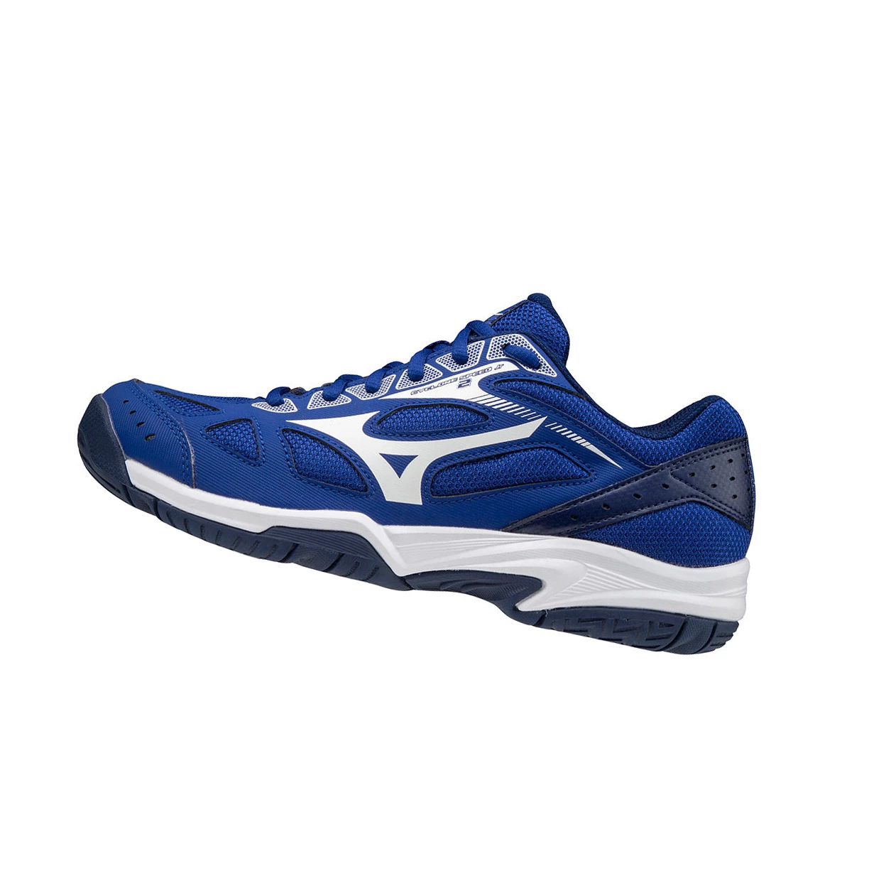 Blue/white Mizuno Cyclone Speed 2 Men\'s Volleyball Shoes | 476-ZJSVLT