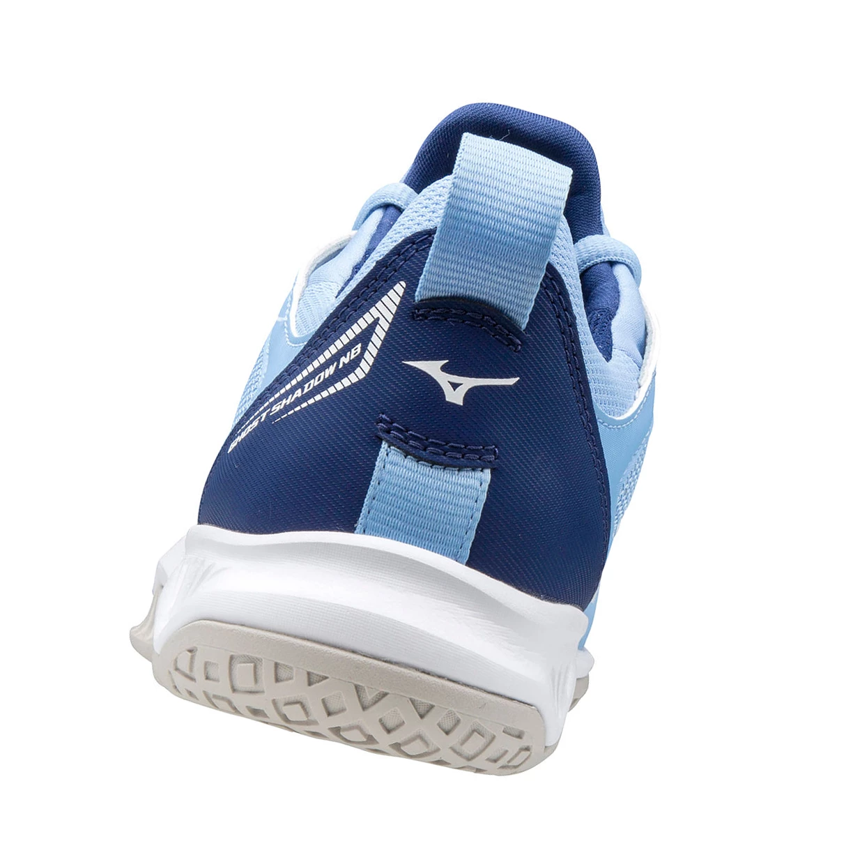 Blue/white Mizuno Ghost Shadow Nb Women's Netball Shoes | 548-HOTLWK