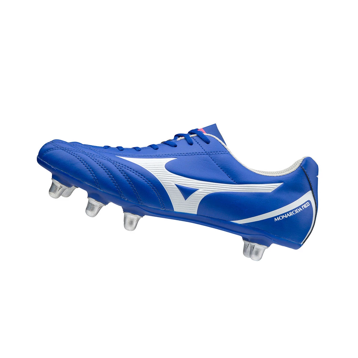 Blue/white Mizuno Monarcida Neo Rugby Si Men\'s Rugby Boots | 786-GNVJMF