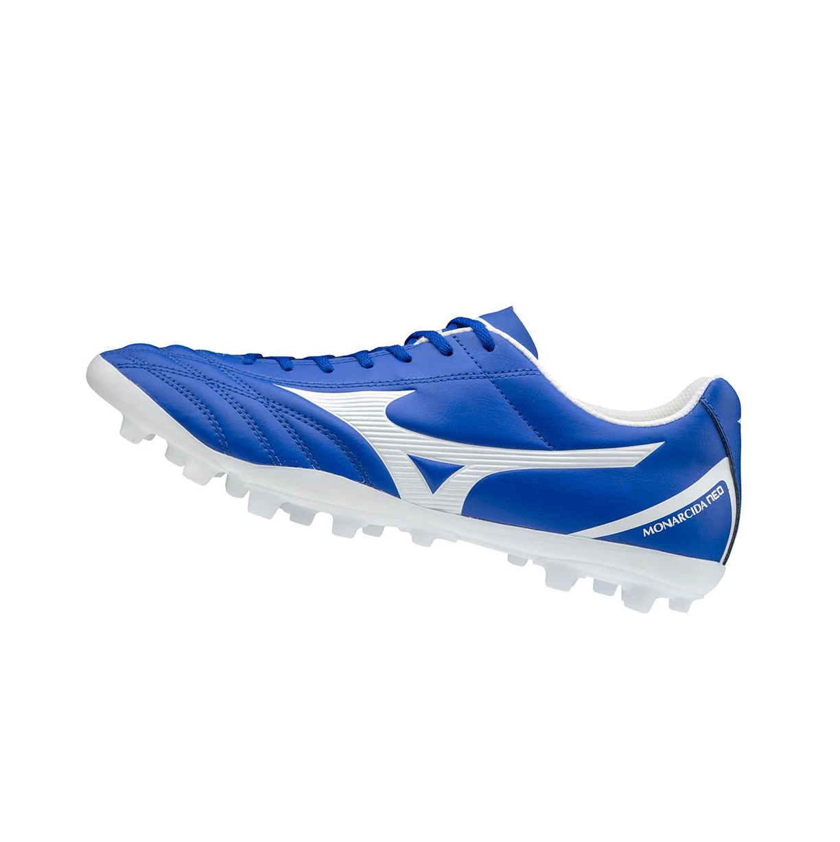 Blue/white Mizuno Monarcida Neo Select Ag Women\'s Football Shoes | 297-LZQBCI