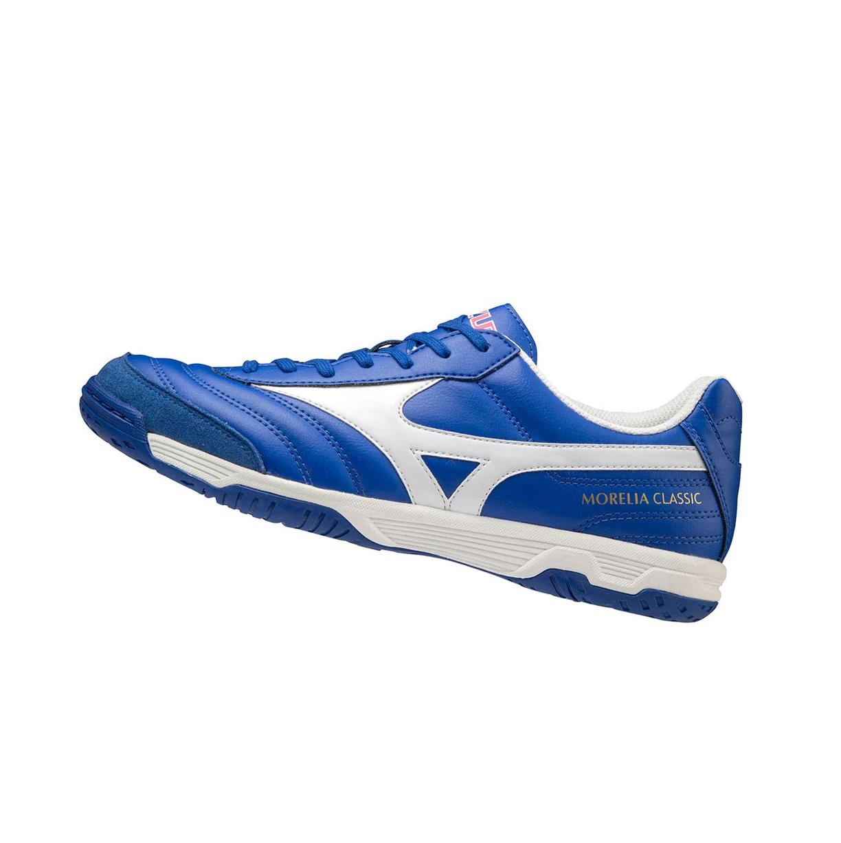 Blue/white Mizuno Morelia Sala Classic In Men\'s Football Shoes | 276-RUXJIS