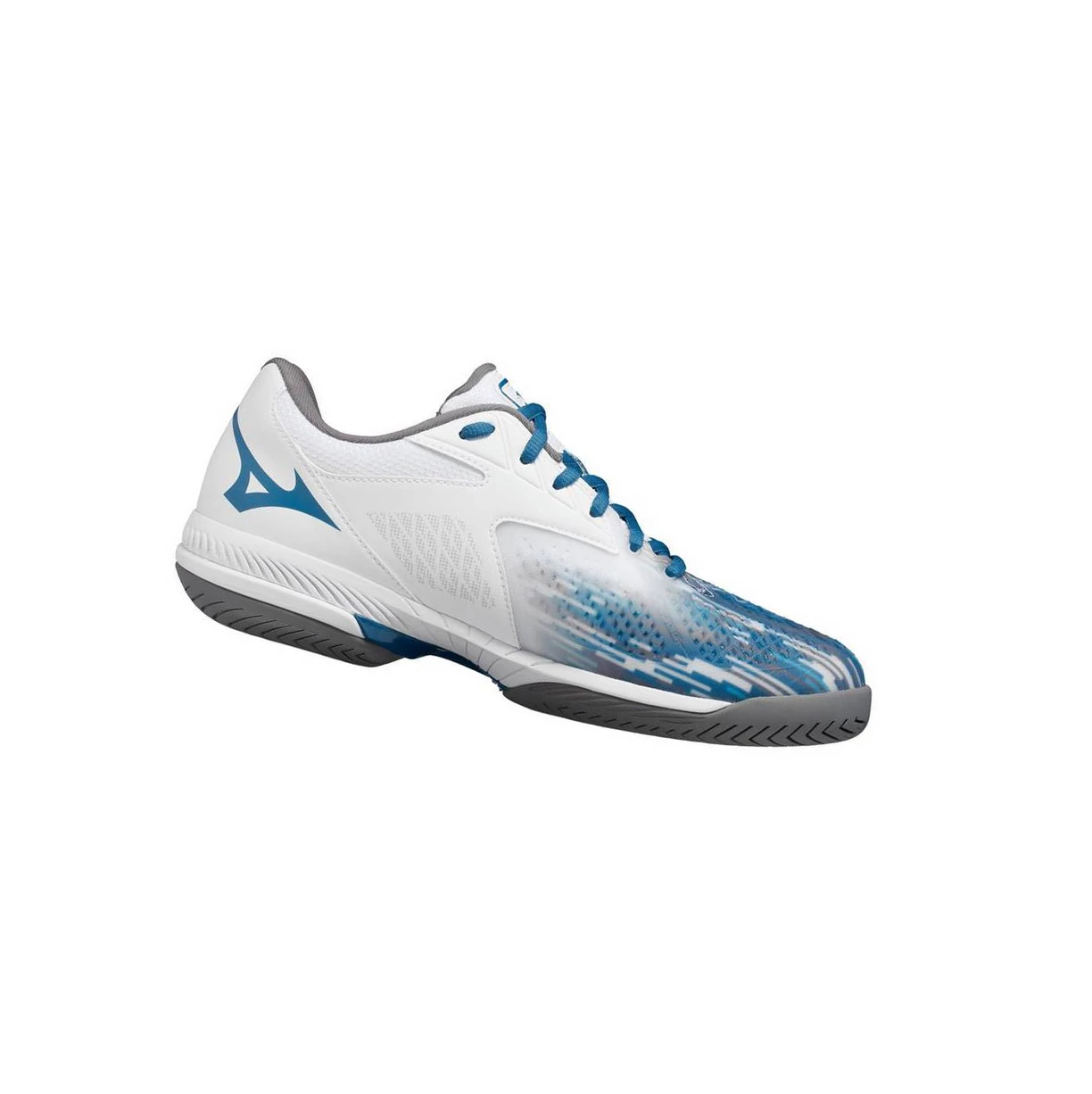 Blue/white Mizuno Wave Exceed Tour 4 Ac Men's Tennis Shoes | 894-TCGYBW