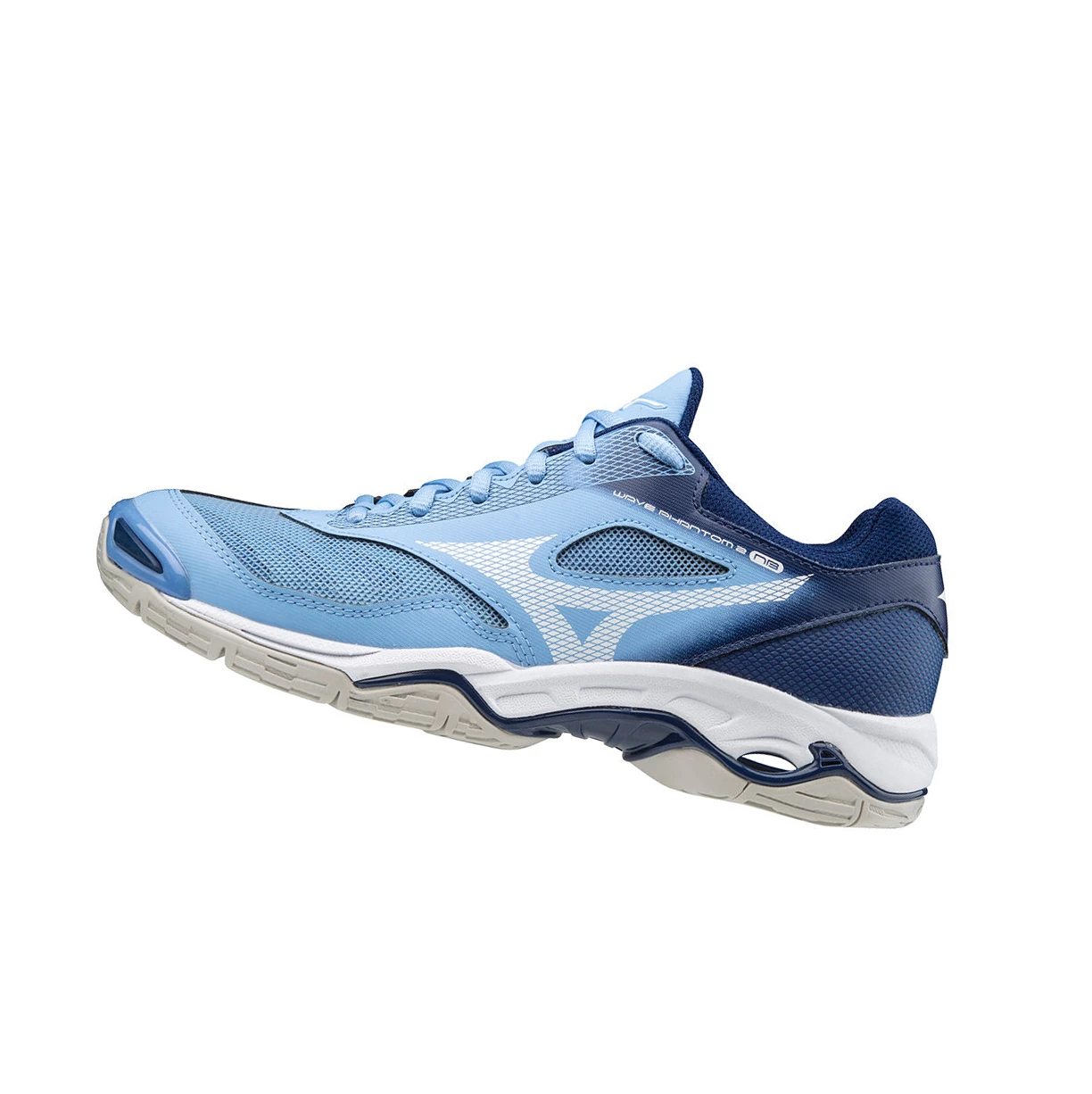 Blue/white Mizuno Wave Phantom 2 Nb Women\'s Netball Shoes | 426-YAWIXM