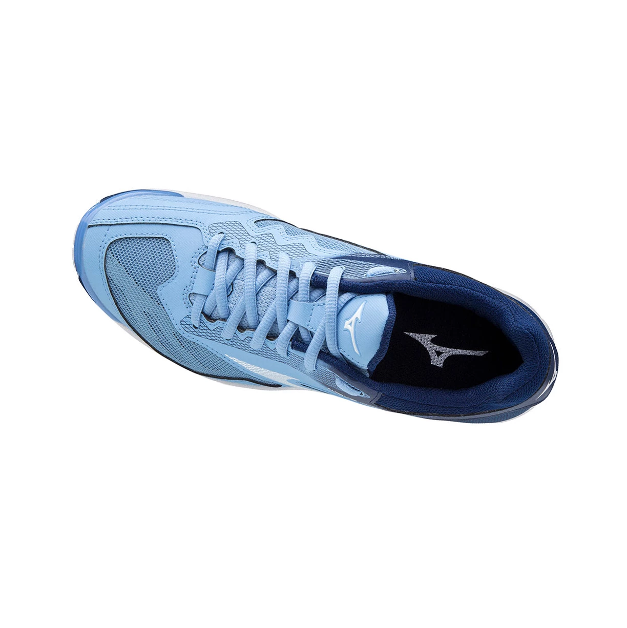 Blue/white Mizuno Wave Phantom 2 Women's Handball Shoes | 230-OWBYRN