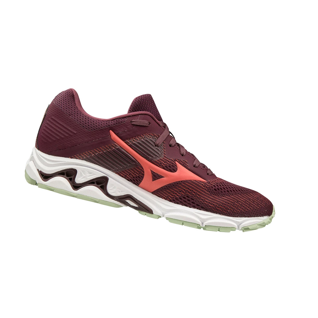 Burgundy Mizuno Wave Inspire 16 Women's Running Shoes | 537-TFGOBD