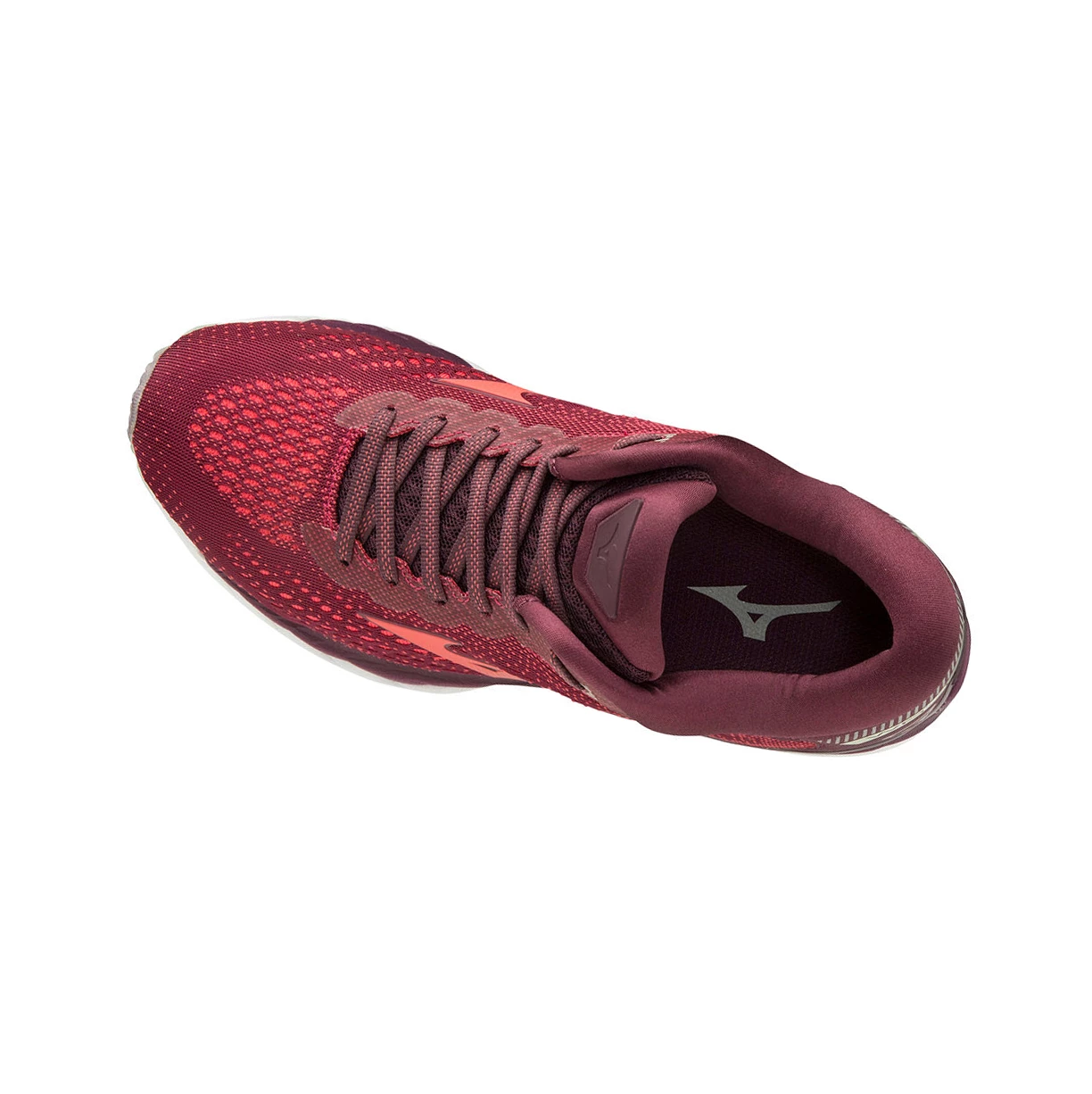 Burgundy Mizuno Wave Sky 3 Women's Running Shoes | 471-IEWSPO