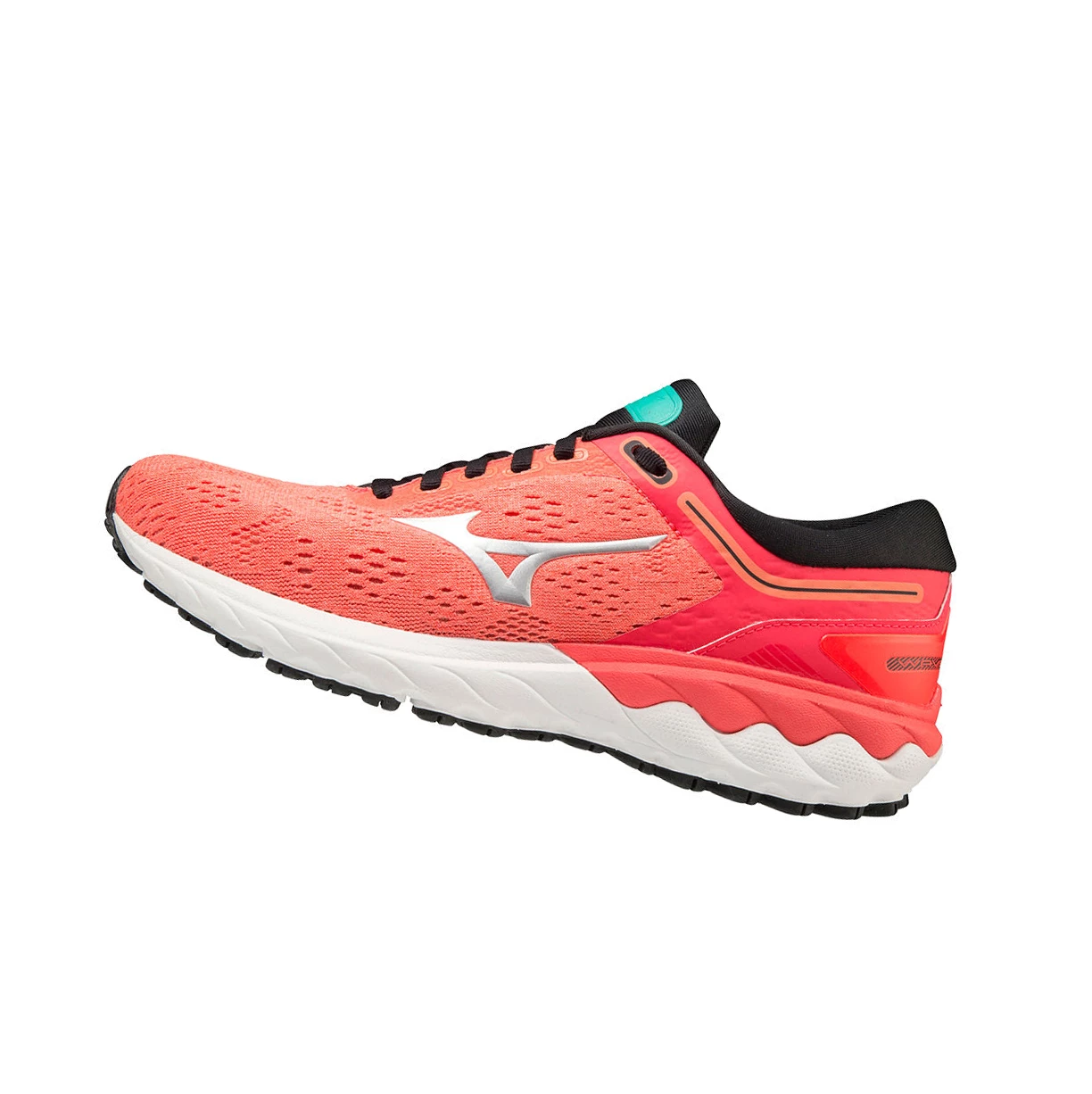 Coral Mizuno Wave Skyrise Women\'s Running Shoes | 568-KVALWO