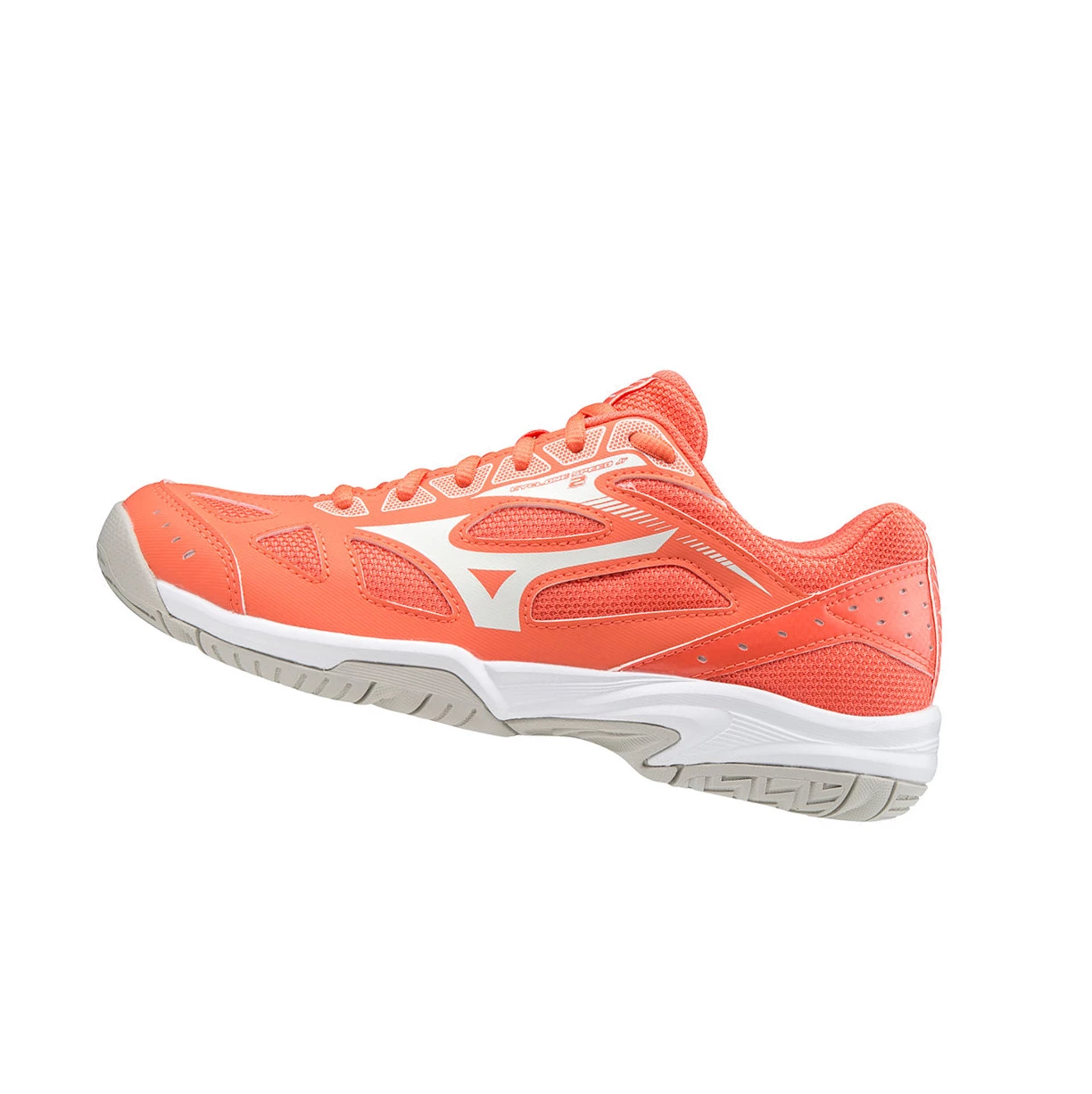 Coral/white Mizuno Cyclone Speed 2 Nb Women\'s Netball Shoes | 832-NIWSDM