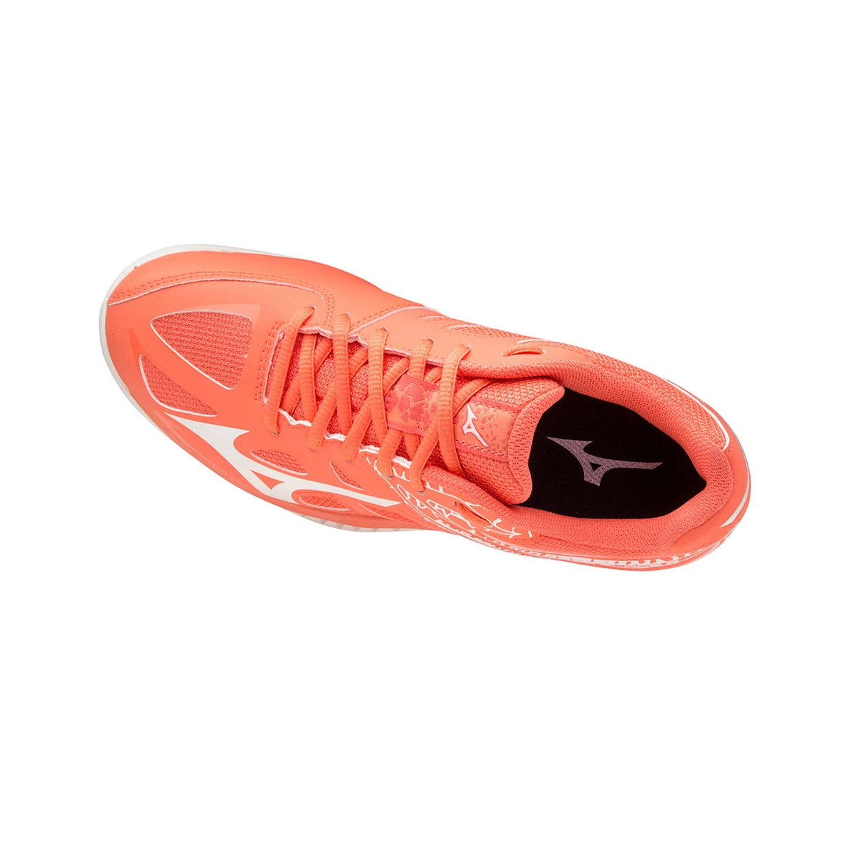 Coral/white Mizuno Thunder Blade 2 Women's Volleyball Shoes | 561-OGMNUB