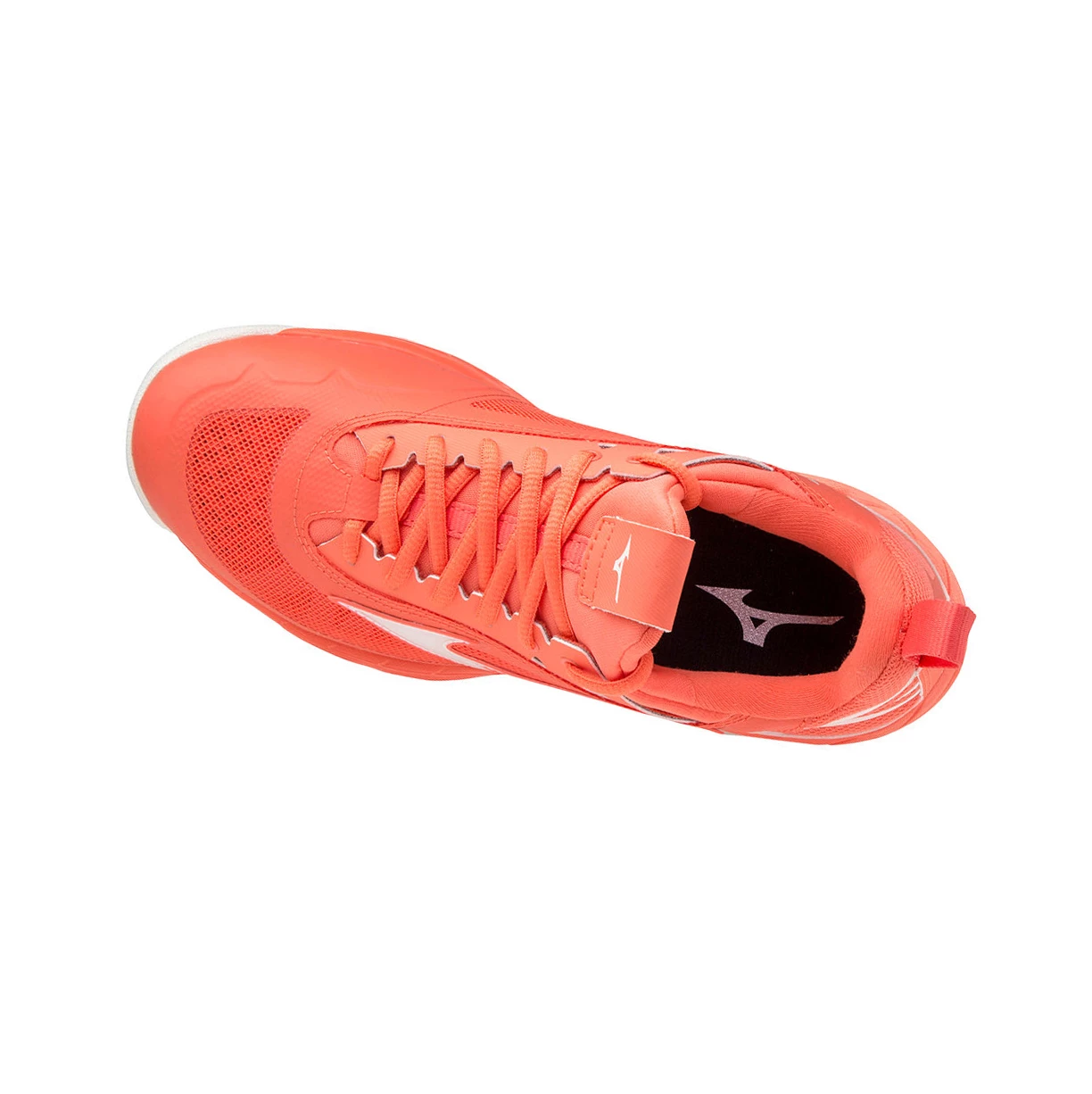 Coral/white Mizuno Wave Luminous Women's Volleyball Shoes | 861-IDXFTY