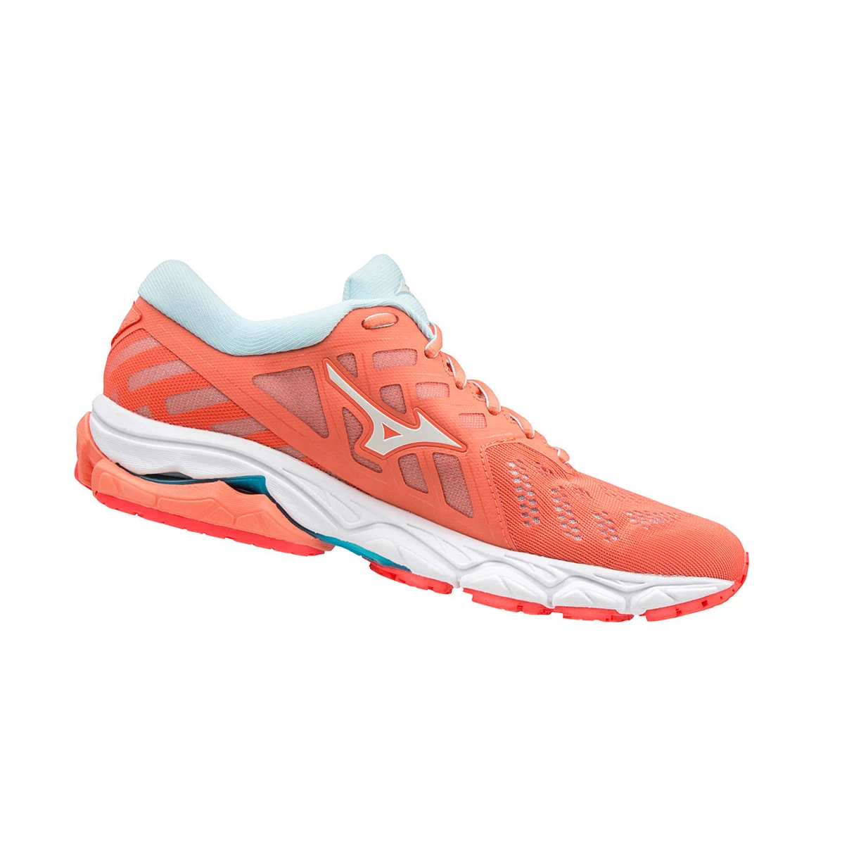 Coral/white Mizuno Wave Ultima 11 Women's Running Shoes | 783-TMYFJW