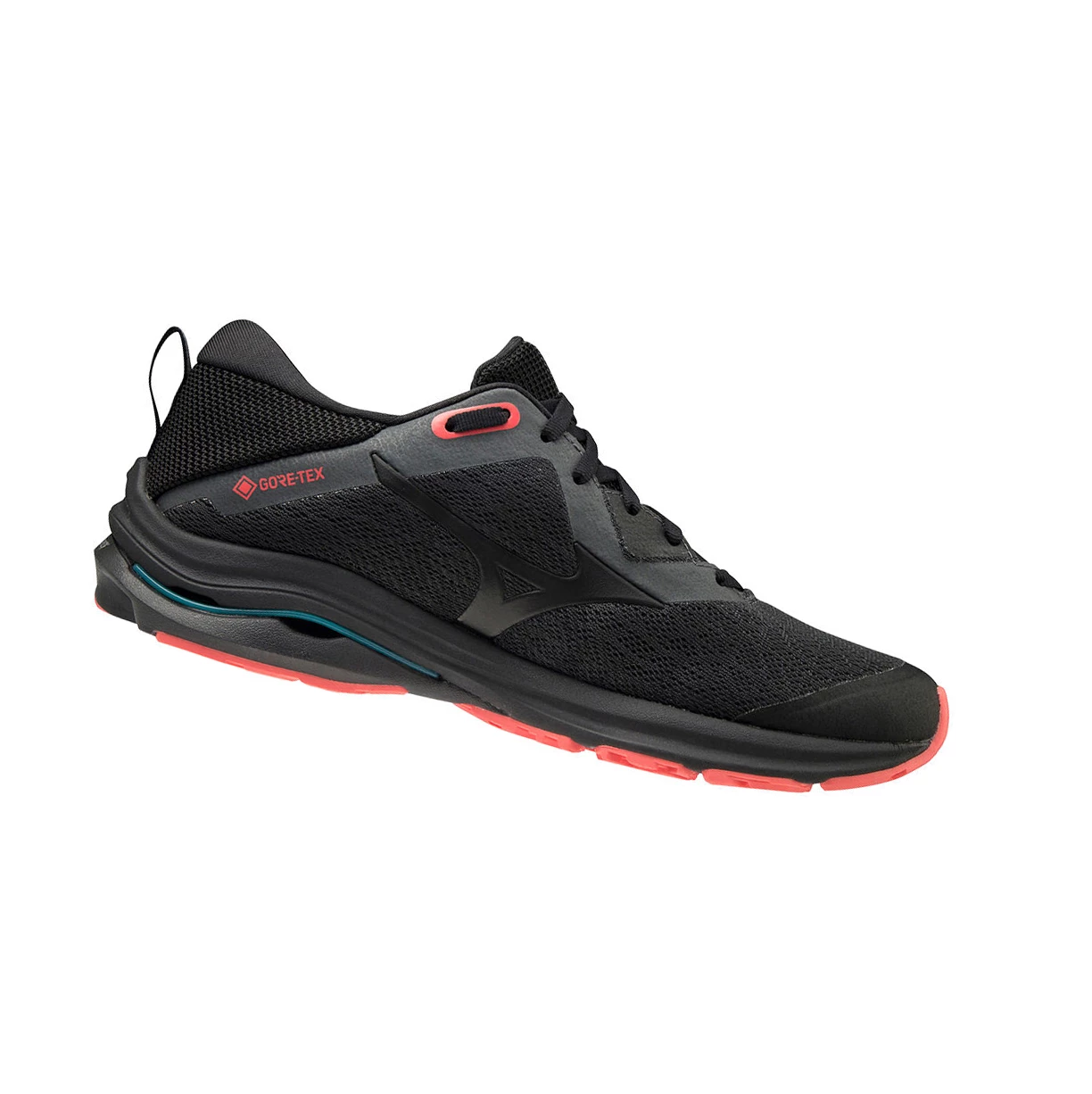 Dark Grey/Black Mizuno Wave Rider Gtx 2 Women's Trail Running Shoes | 603-YFBIRJ