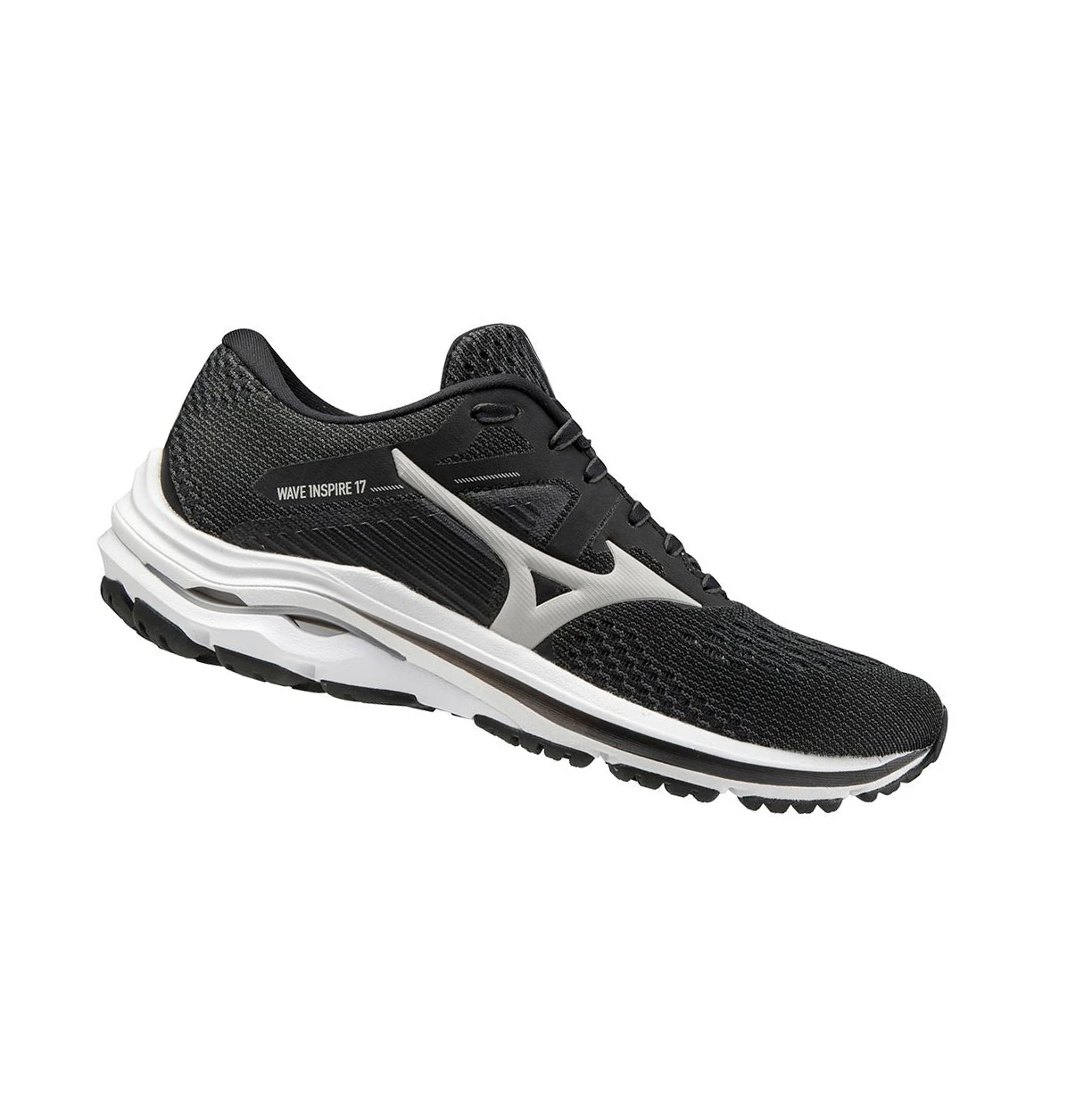 Dark Grey Mizuno Wave Inspire 17 D (Wide) Women's Running Shoes | 520-GPCRVJ