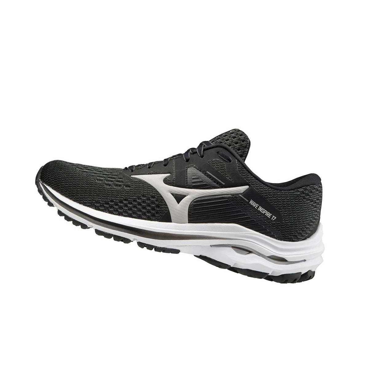 Dark Grey Mizuno Wave Inspire 17 D (Wide) Women\'s Running Shoes | 520-GPCRVJ