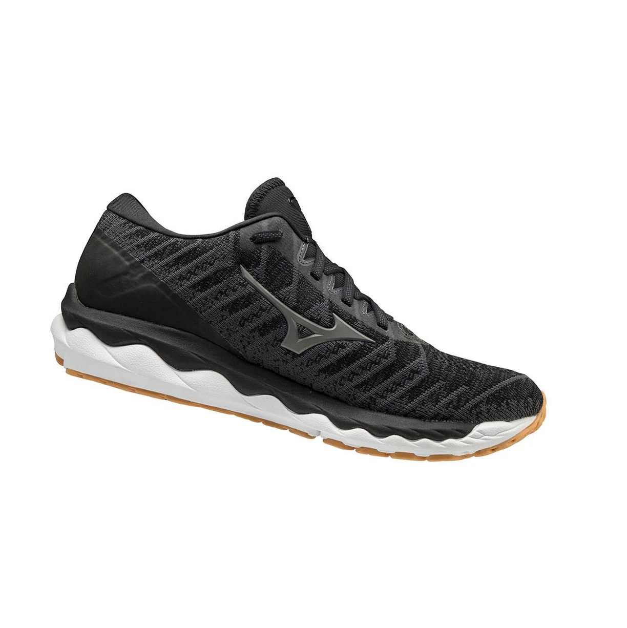 Dark Grey Mizuno Wave Sky 4 Waveknitﾙ 2e (Wide) Men's Running Shoes | 706-IWRVPG