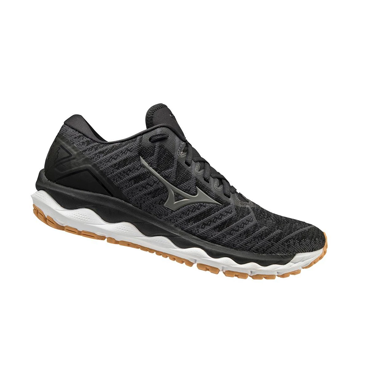 Dark Grey Mizuno Wave Sky 4 Waveknitﾙ 2e (Wide) Men's Running Shoes | 706-IWRVPG