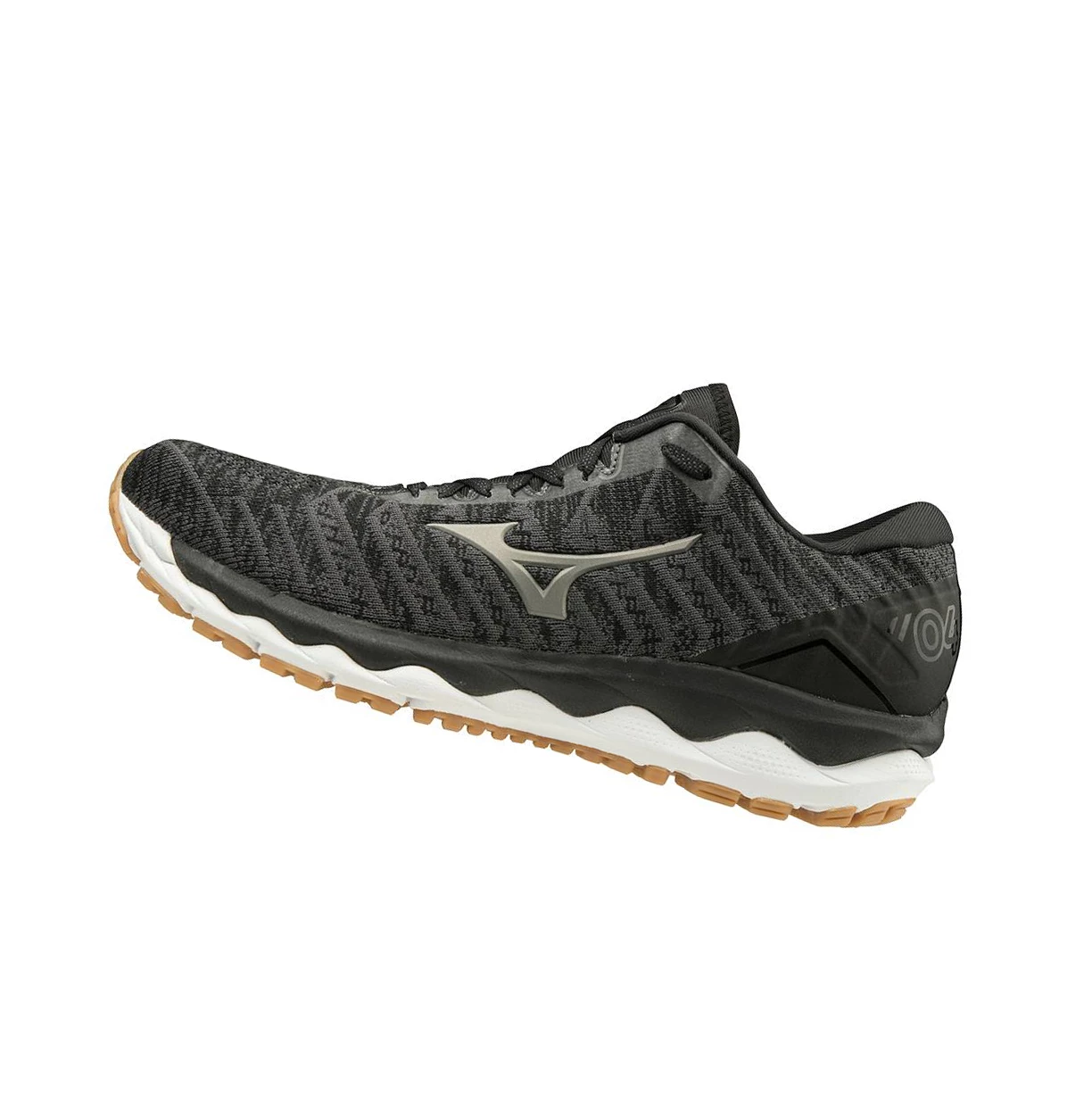 Dark Grey Mizuno Wave Sky 4 Waveknitﾙ 2e (Wide) Men\'s Running Shoes | 706-IWRVPG