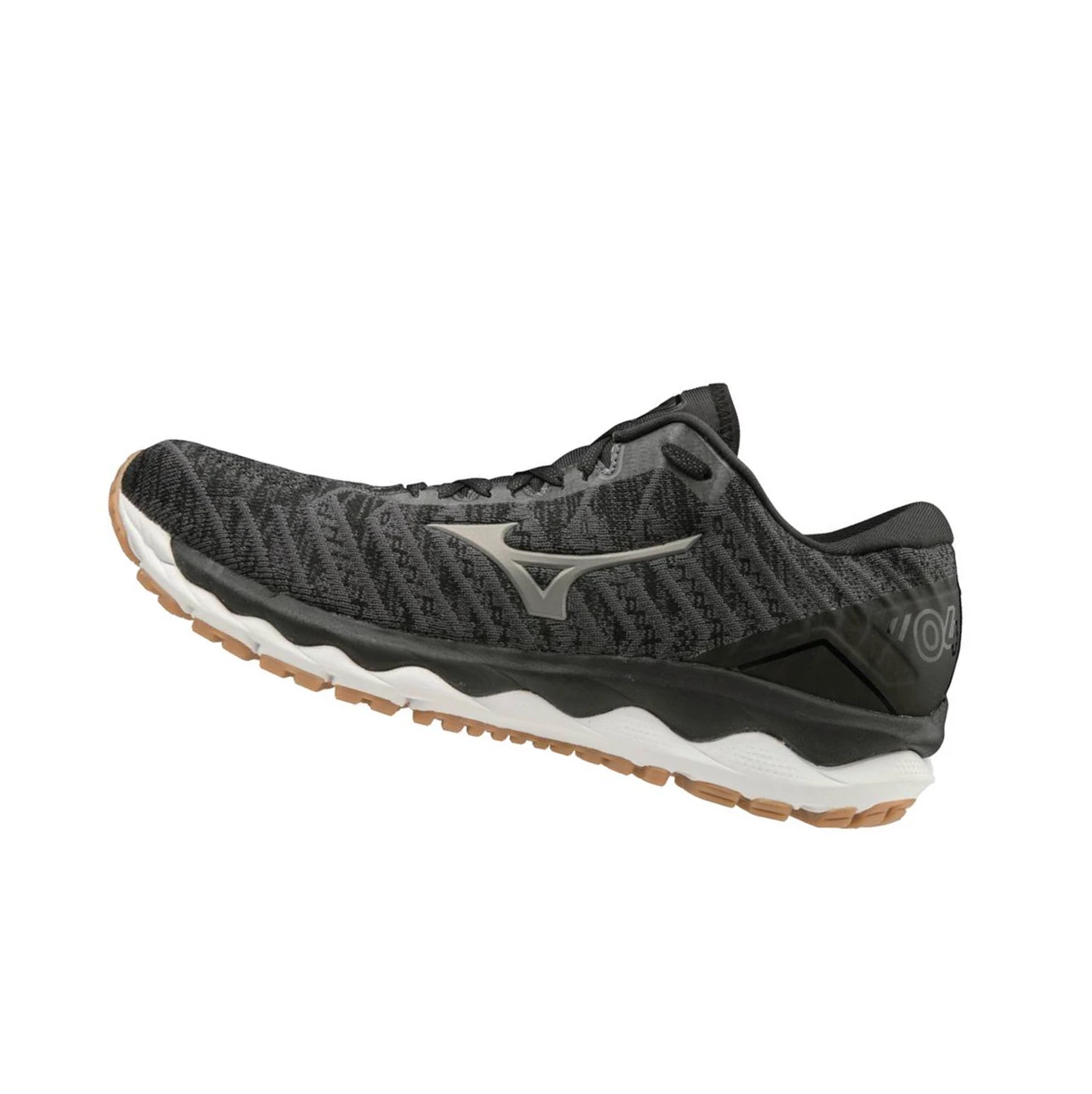 Dark Grey Mizuno Wave Sky 4 Waveknitﾙ Men\'s Running Shoes | 941-KCOENA