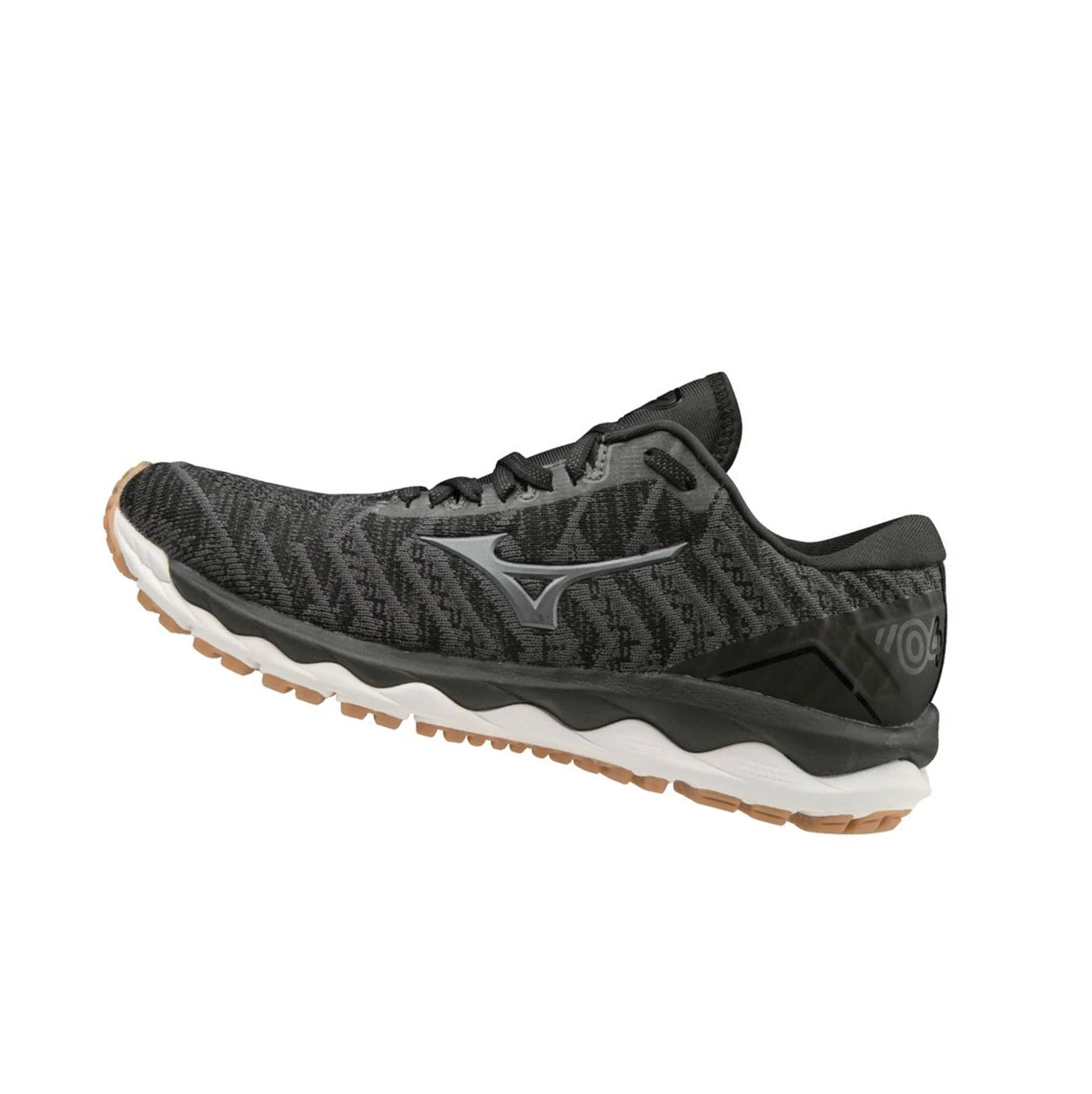 Dark Grey Mizuno Wave Sky 4 Waveknitﾙ Women\'s Running Shoes | 239-SQHCMK