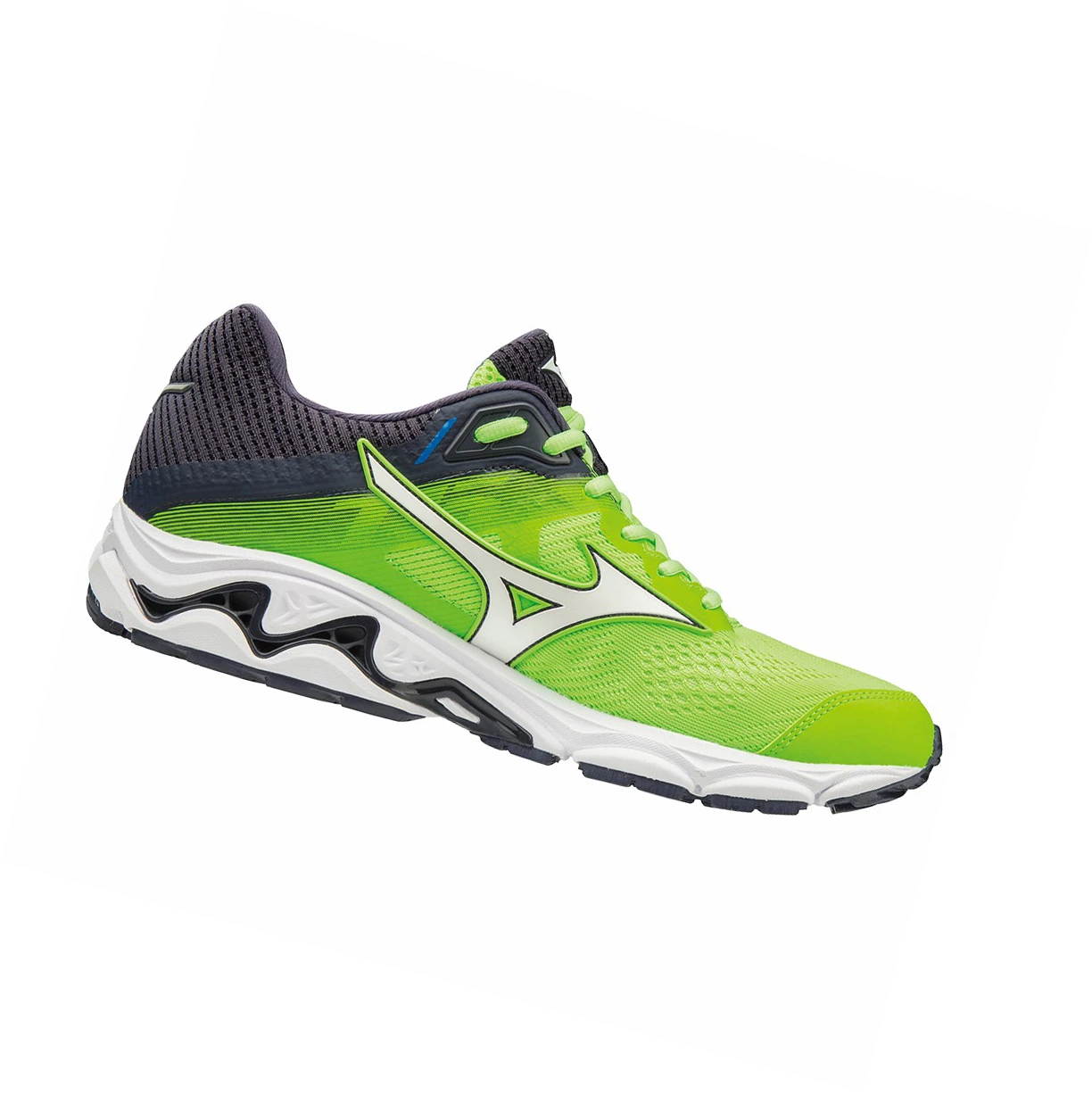 Green/Deep Grey Mizuno Wave Inspire 15 Men's Running Shoes | 860-INLJRP