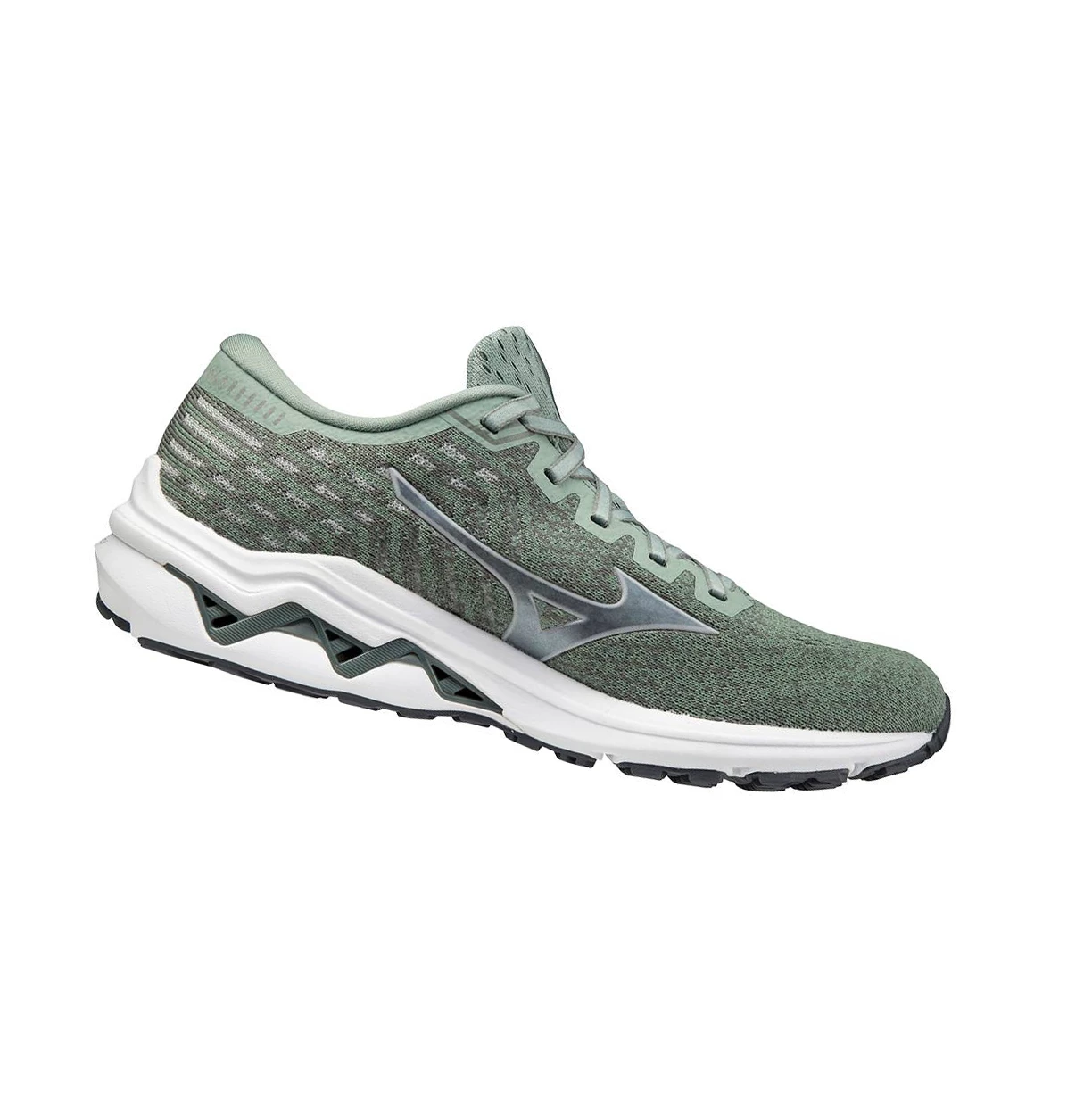 Green Mizuno Wave Inspire 17 Waveknit Men's Running Shoes | 687-PIVHKJ