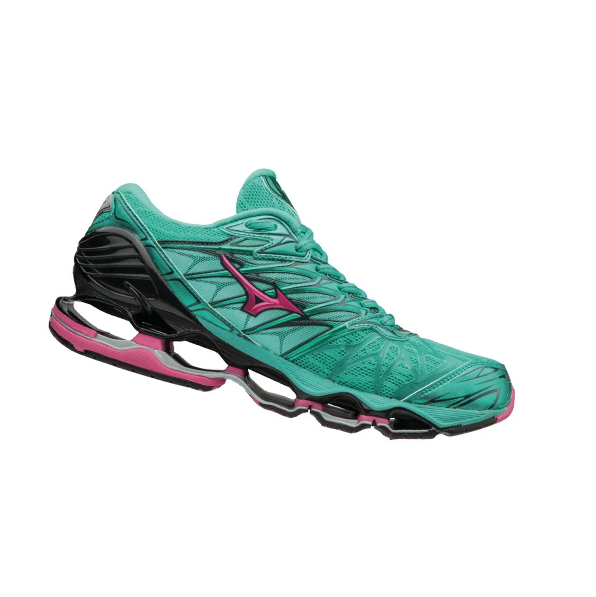 Green Mizuno Wave Prophecy 7 Women's Running Shoes | 152-ALRXZW