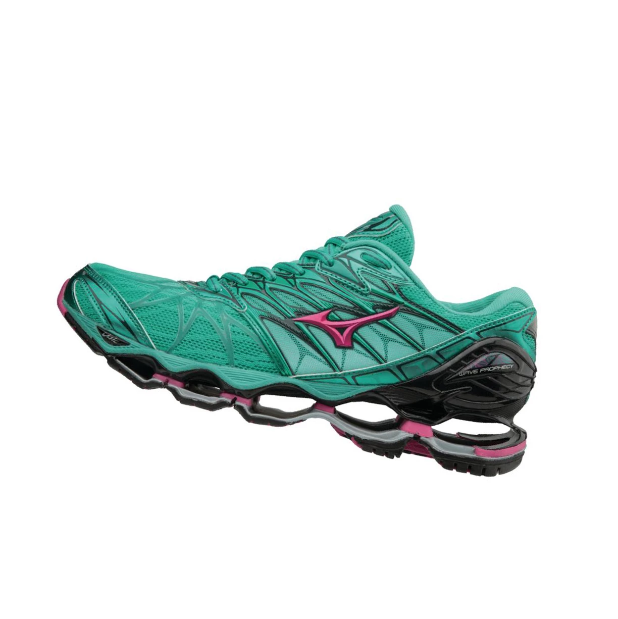 Green Mizuno Wave Prophecy 7 Women\'s Running Shoes | 152-ALRXZW