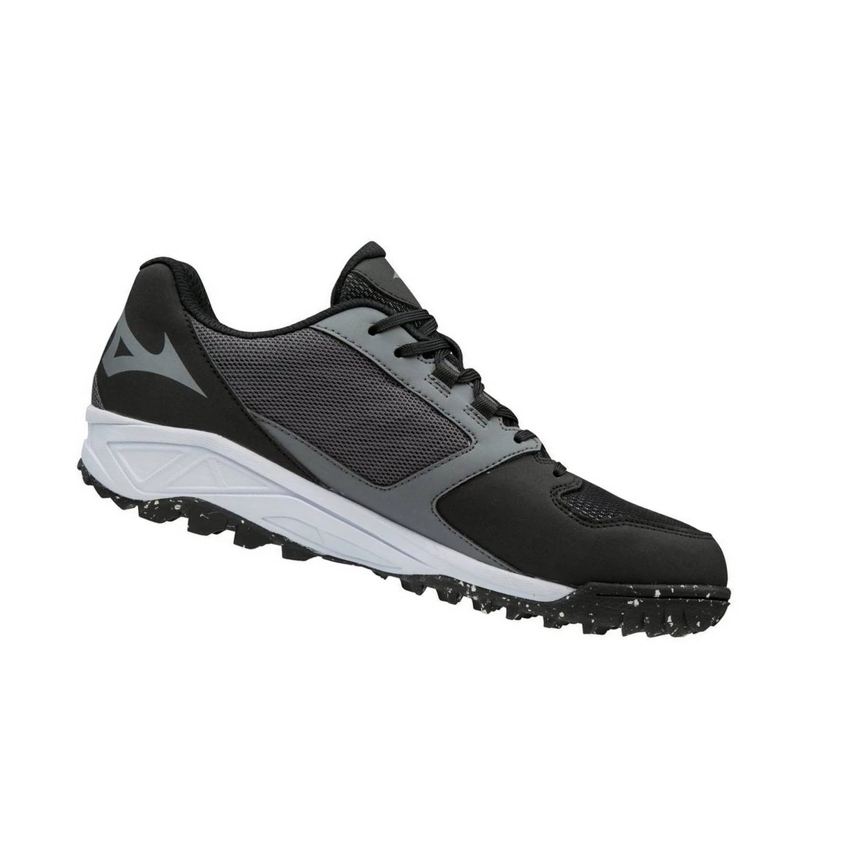 Grey/Black Mizuno Dominant All Surface Low Turf Men's Baseball Shoes | 137-BZQCOF