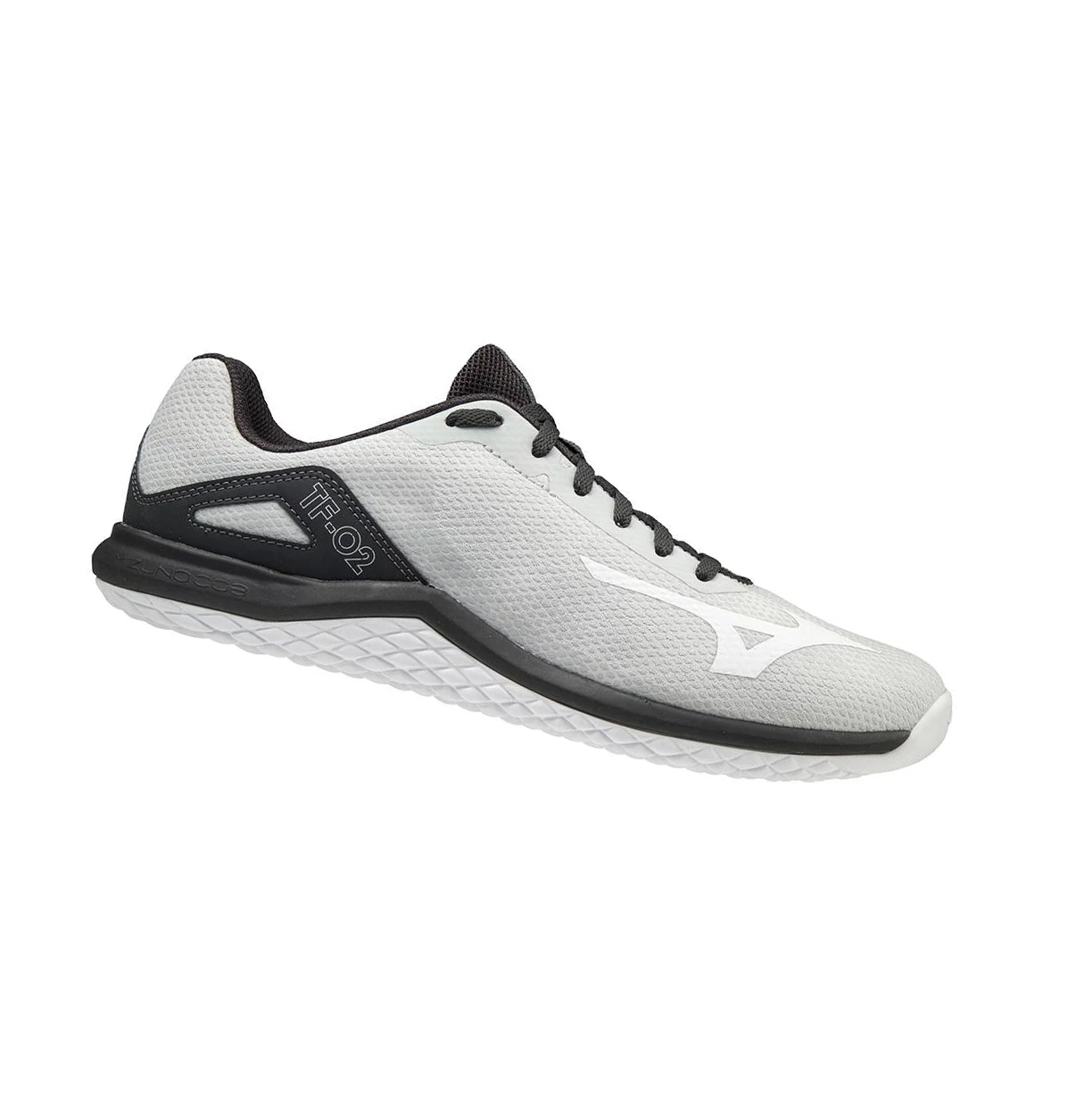 Grey/Black Mizuno Tf-02 Men's Training Shoes | 193-EPYIUD